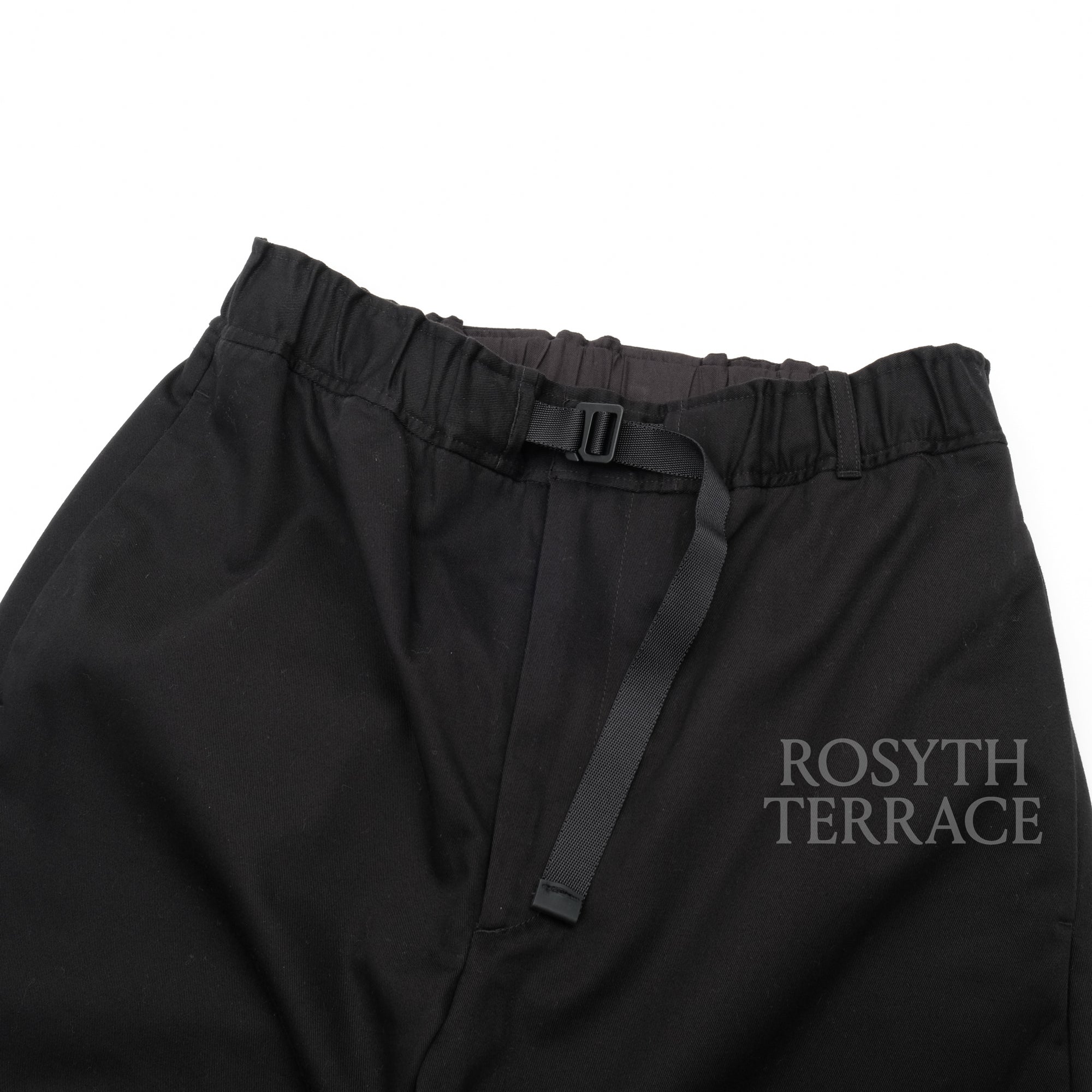 【everyone / BELTED EASY PANTS (BLACK) / SIZE M】