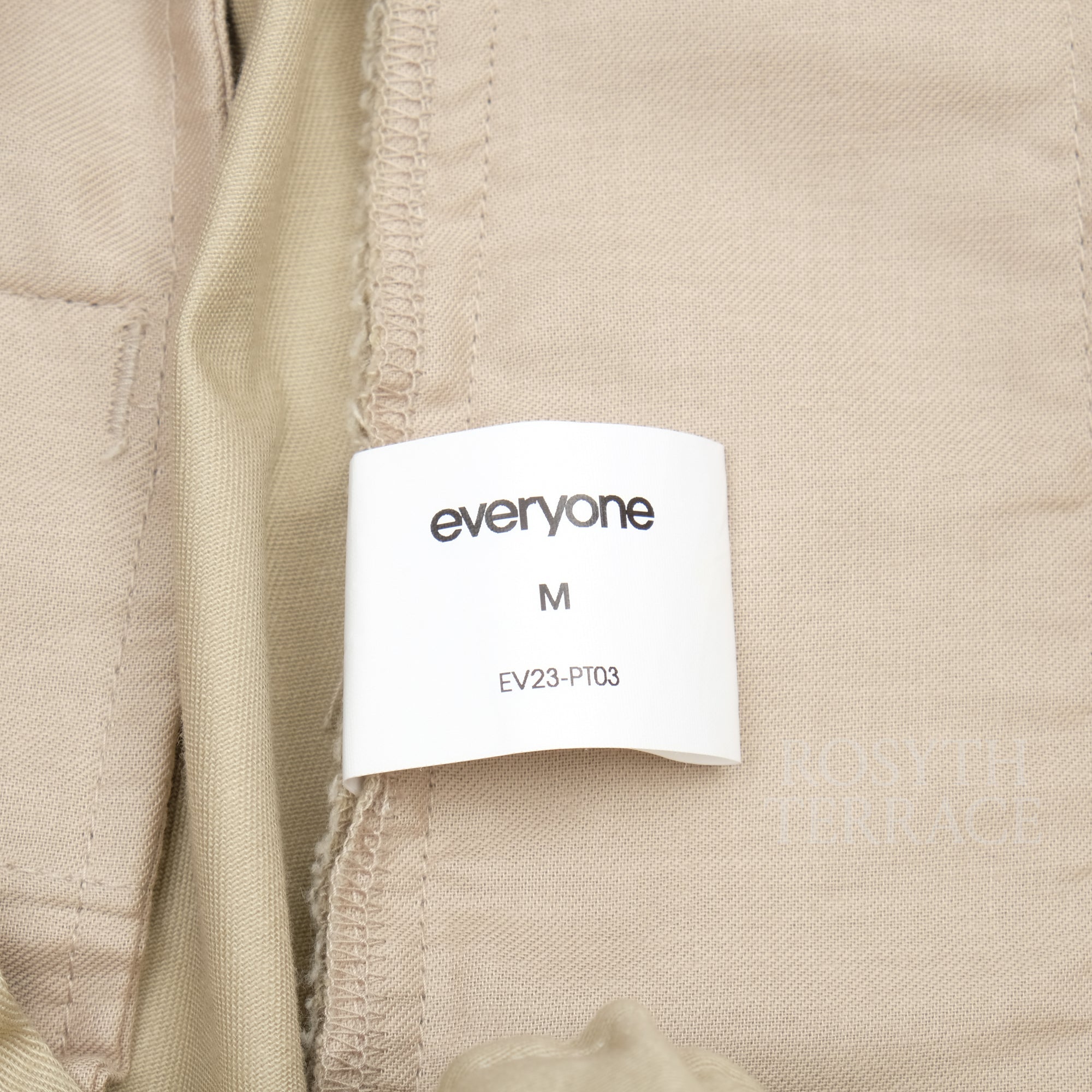 【everyone / BELTED EASY PANTS (BEIGE) / SIZE M】
