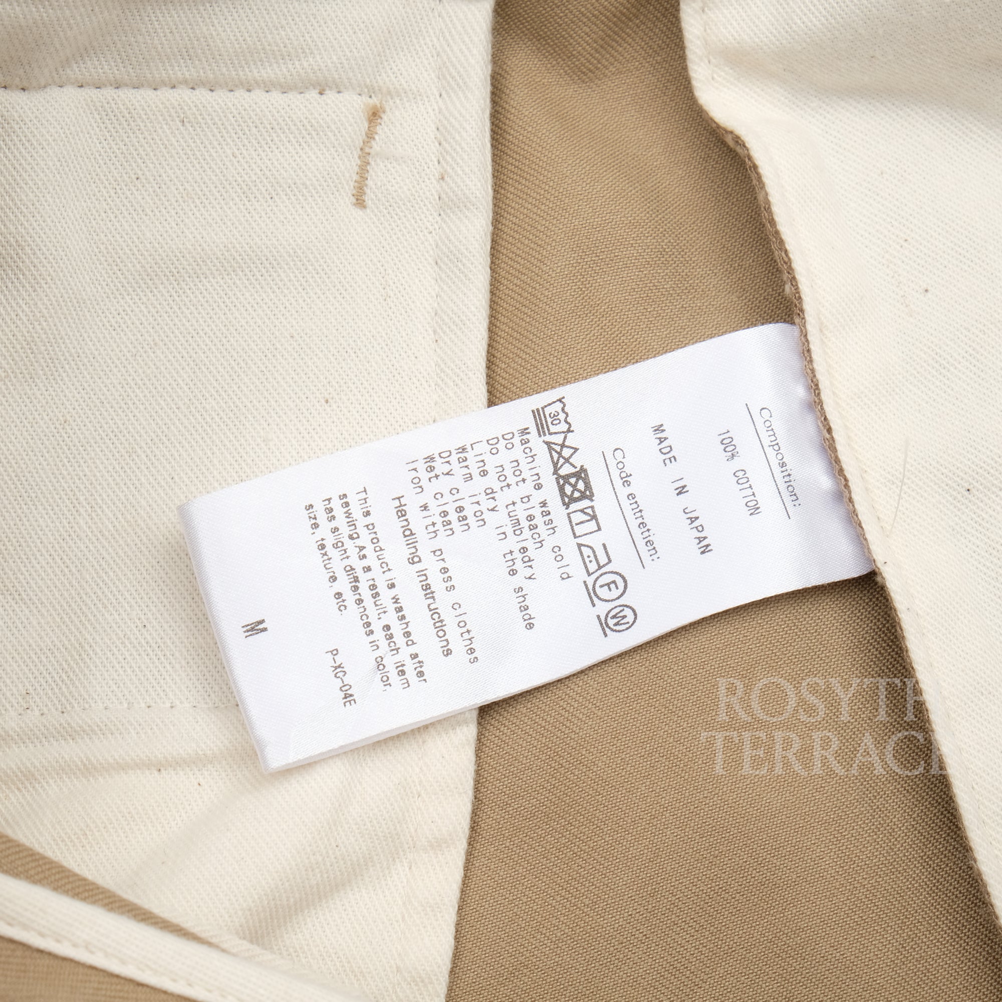 【Unlikely / SAWTOOTH FLAP 2P TROUSERS / SIZE M】