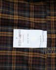 【Unlikely / BUTTON DOWN SHIRTS OXFORD (BROWN PLAIDS) / SIZE M】