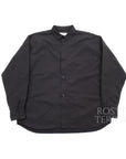 【SO SHOP & HOSTEL / NYLON ROUND COLLAR SHIRT / SIZE XL】