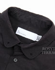 【SO SHOP & HOSTEL / NYLON ROUND COLLAR SHIRT / SIZE XL】