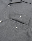 【Unlikely / 2P SPORTS OPEN SHIRT TROPICAL (GREY) / SIZE L】