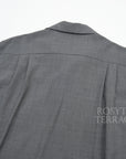 【Unlikely / 2P SPORTS OPEN SHIRT TROPICAL (GREY) / SIZE L】