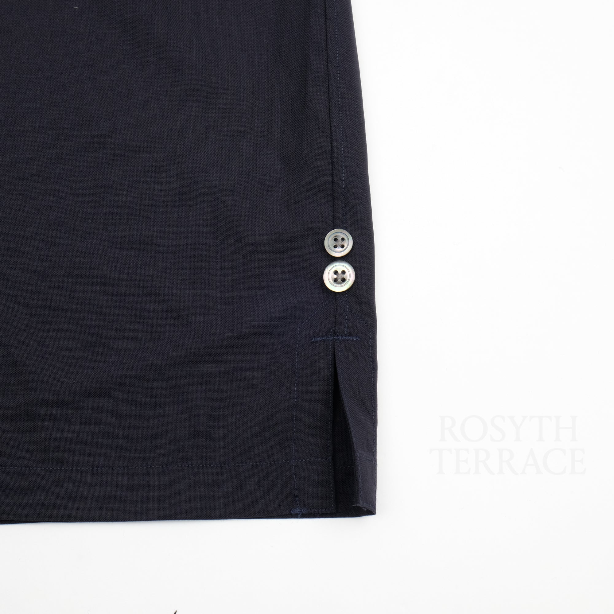 【Unlikely / 2P SPORTS OPEN SHIRT TROPICAL (NAVY) / SIZE L】