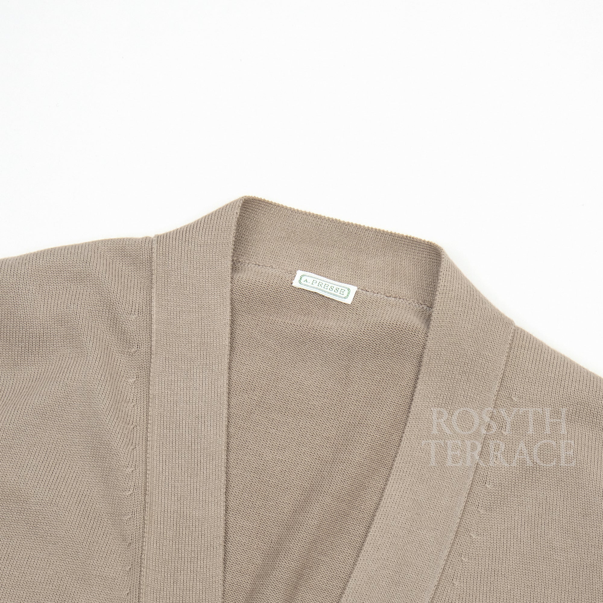【A.PRESSE / COTTON KNIT CARDIGAN / SIZE 3】