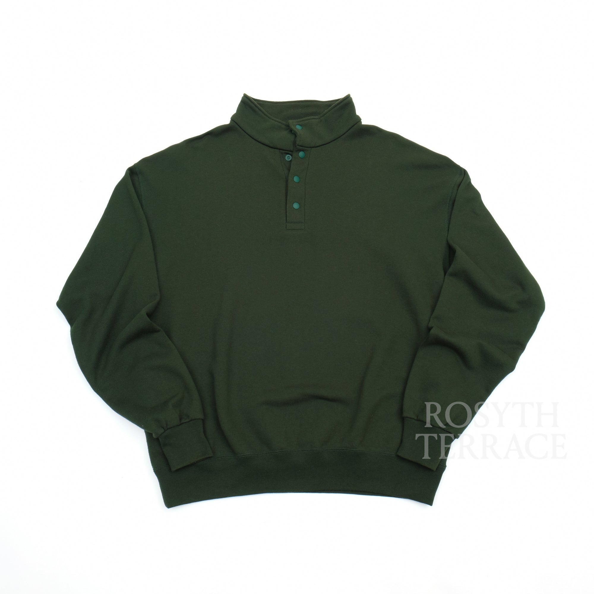 【SO SHOP & HOSTEL / SNAP PULLOVER SWEAT / SIZE L】