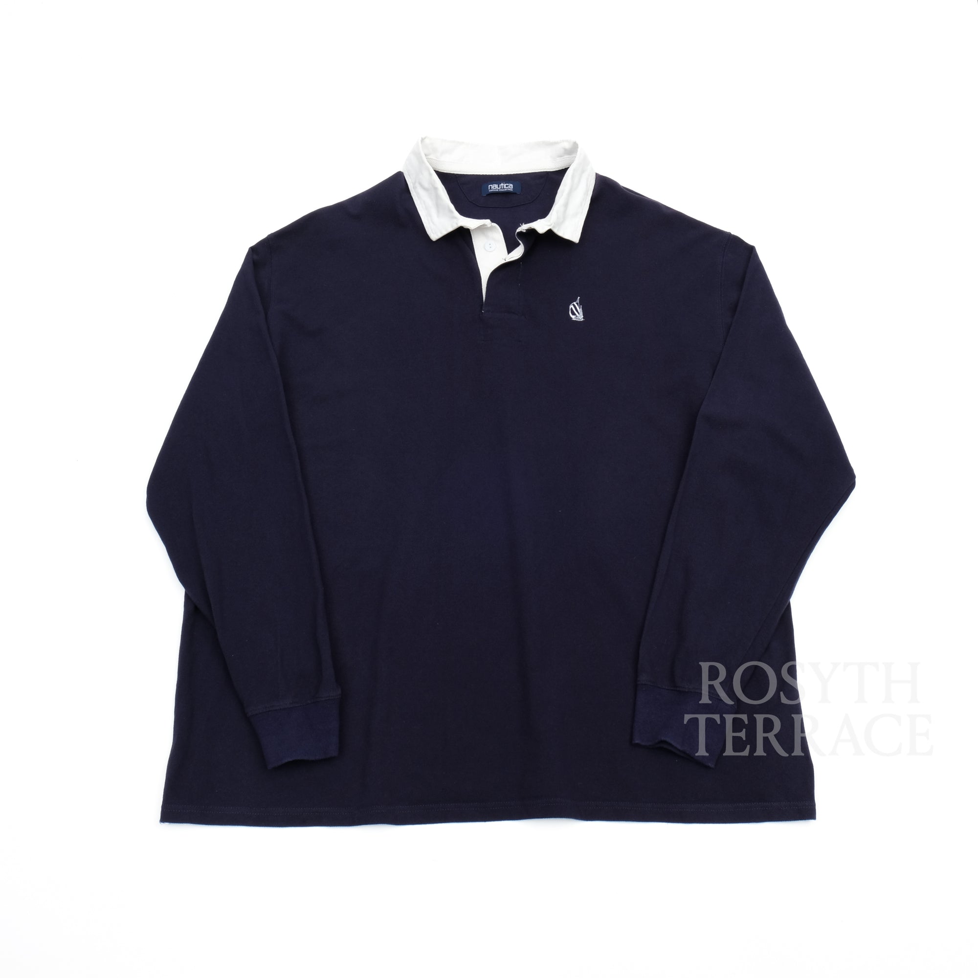 【NAUTICA JAPAN / RUGBY LS / SIZE L】