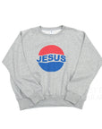 【THE SALVAGES x Douglas Hart / JESUS CREW SWEAT / SIZE L】
