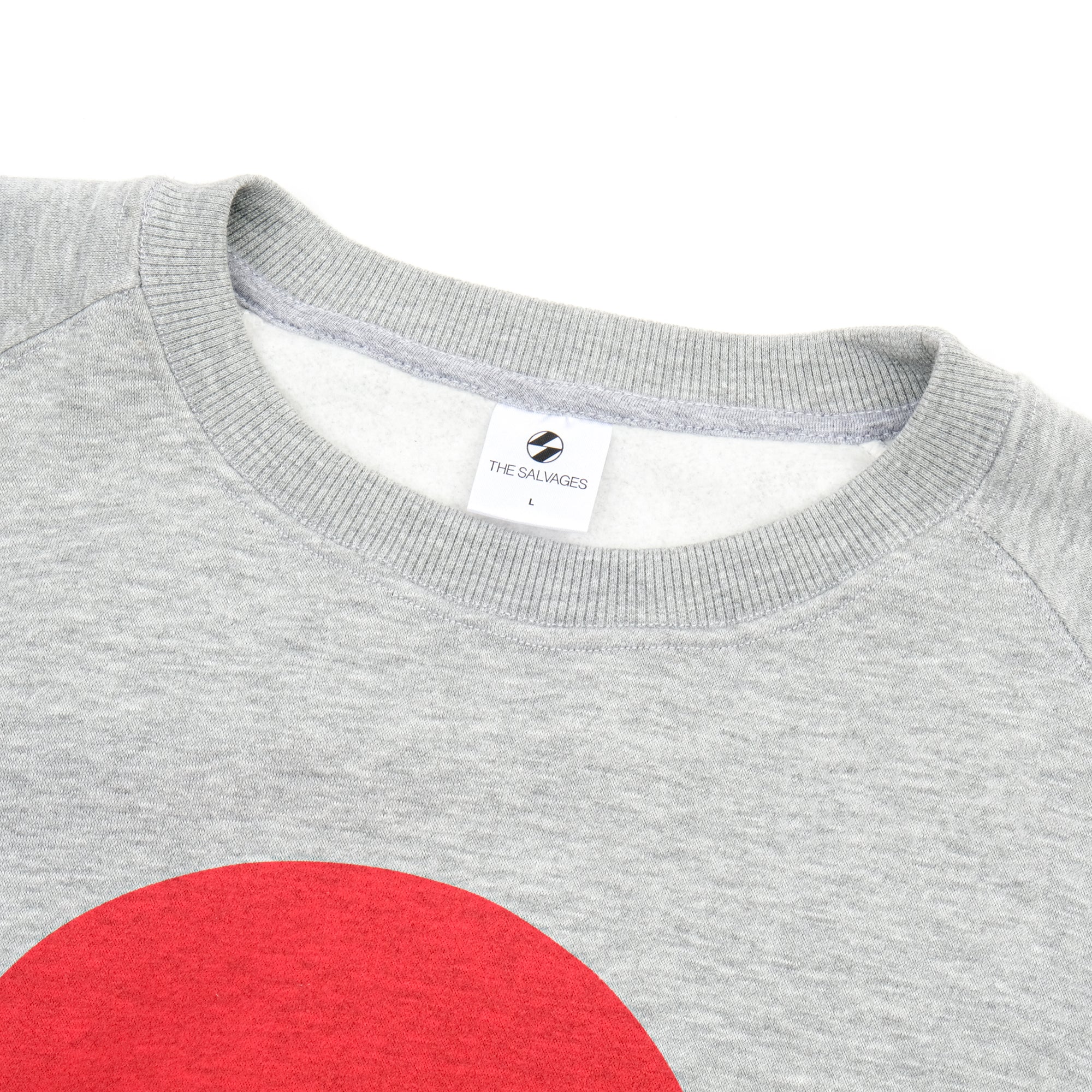 【THE SALVAGES x Douglas Hart / JESUS CREW SWEAT / SIZE L】