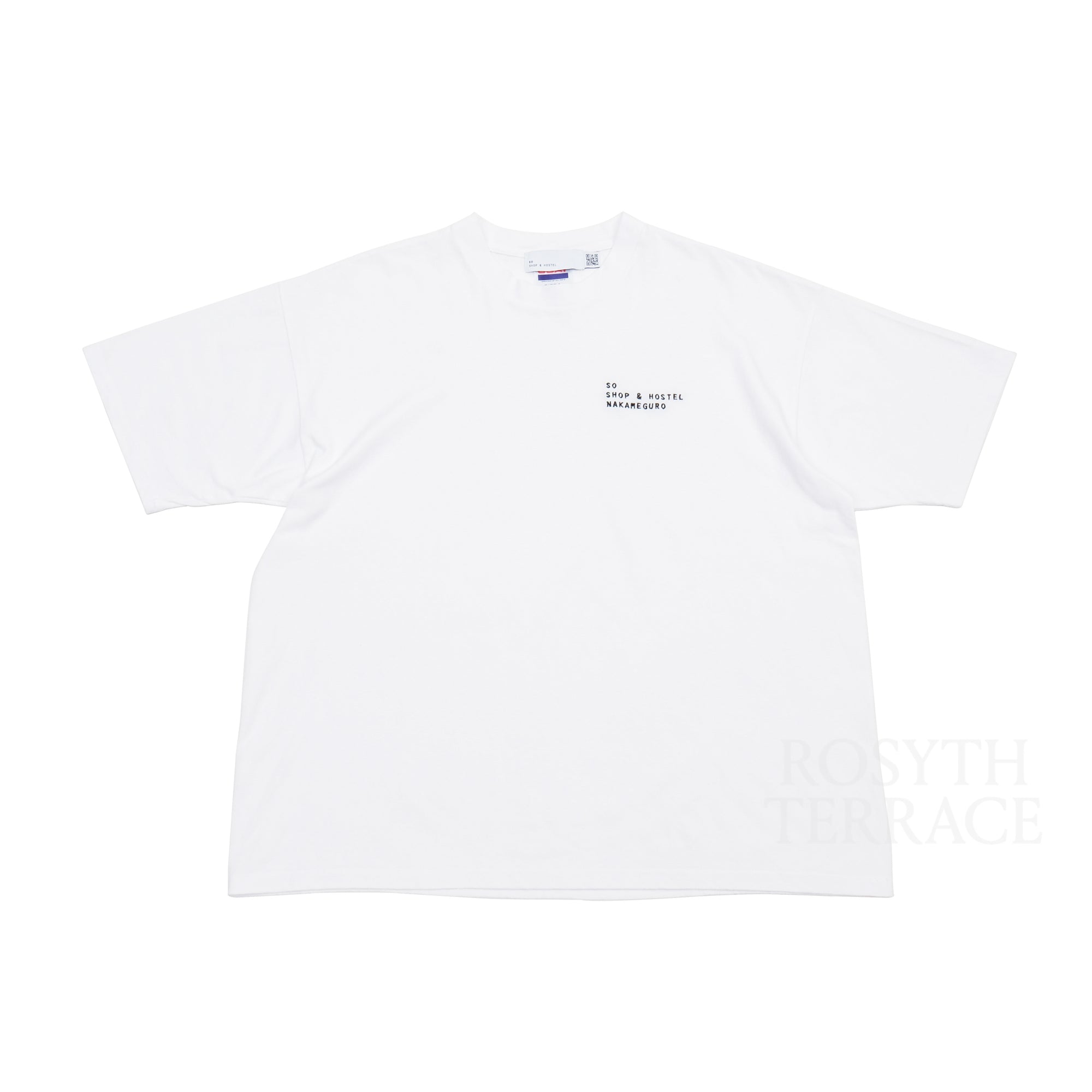 【SO SHOP & HOSTEL / EMBROIDERED T-SHIRT / SIZE L】