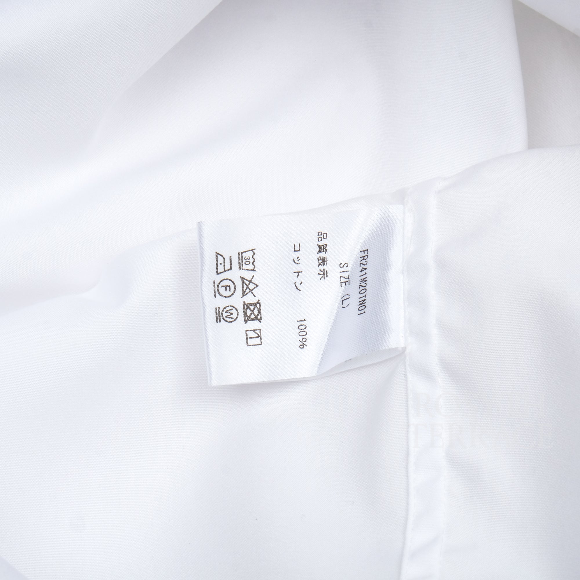 【thisisneverthat x FARAH JAPAN / CLASSIC SHIRT WHITE / SIZE L】
