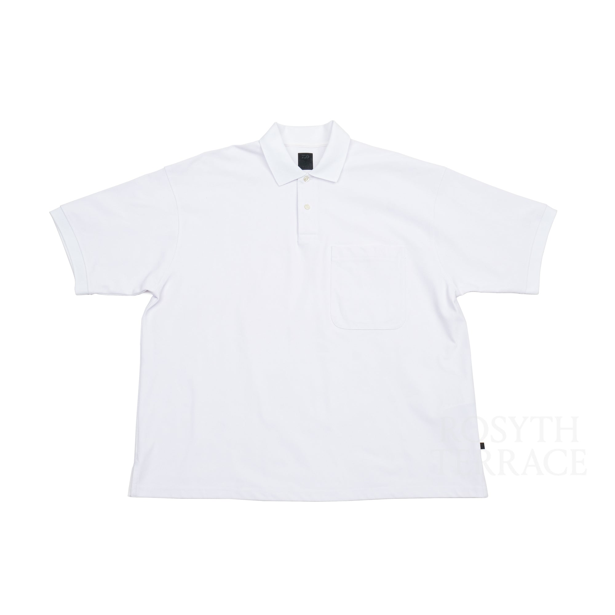 【DAIWA PIER39 / TECH POLO SHIRT SS (WHITE) / SIZE L】