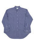 【Graphpaper / THOMAS MASON LS BD SHIRT NAVY STRIPE / SIZE 2】