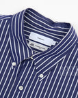 【Graphpaper / THOMAS MASON LS BD SHIRT NAVY STRIPE / SIZE 2】