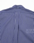 【Graphpaper / THOMAS MASON LS BD SHIRT NAVY STRIPE / SIZE 2】