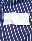 【Graphpaper / THOMAS MASON LS BD SHIRT NAVY STRIPE / SIZE 2】