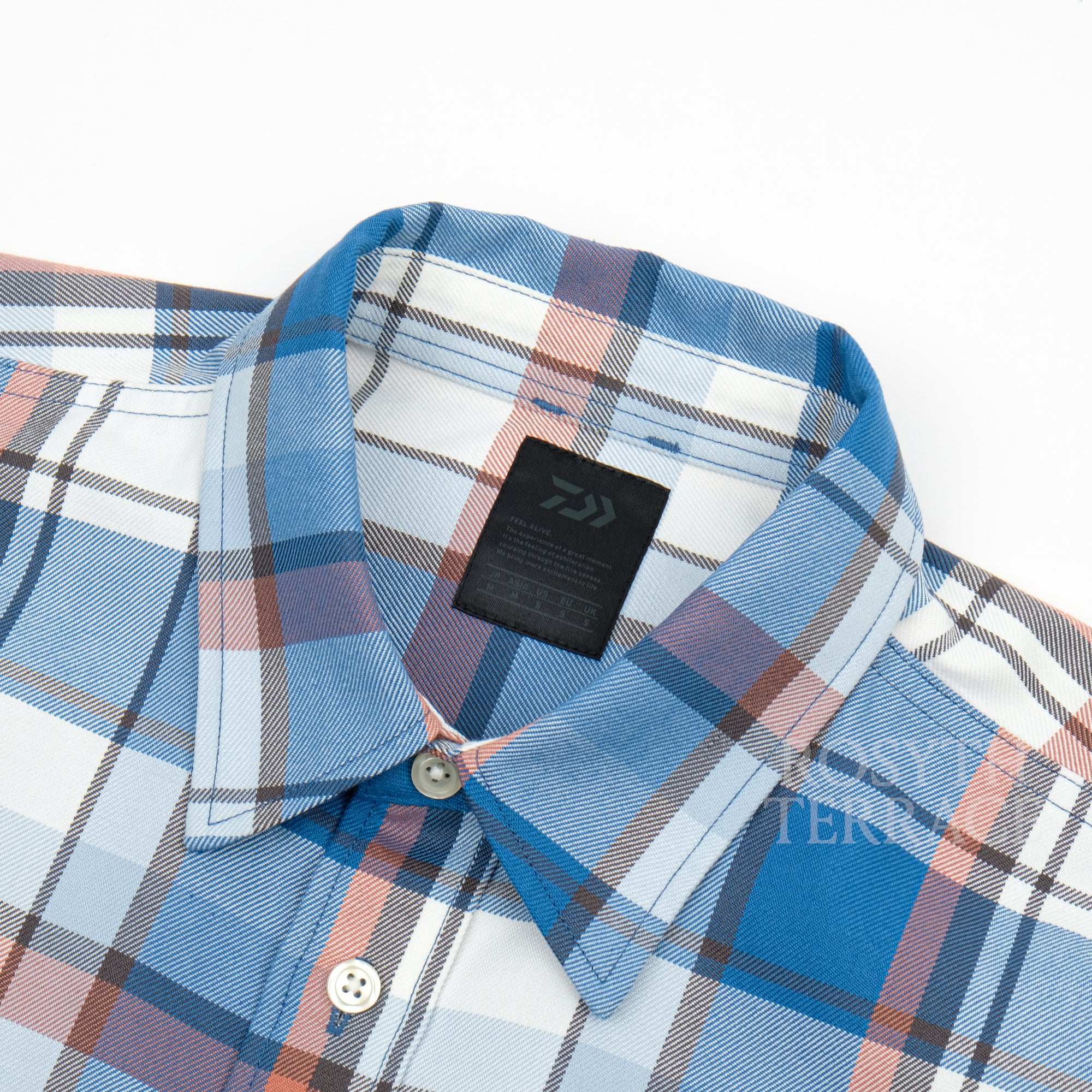 【DAIWA PIER39 / TECH WORK SHIRT FLANNEL (BLUE PLAID) / SIZE M】