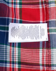 【POLO by Ralph Lauren for BEAMS / CUSTOM LONG SLEEVE SHIRT (MADRAS RED) / SIZE M】