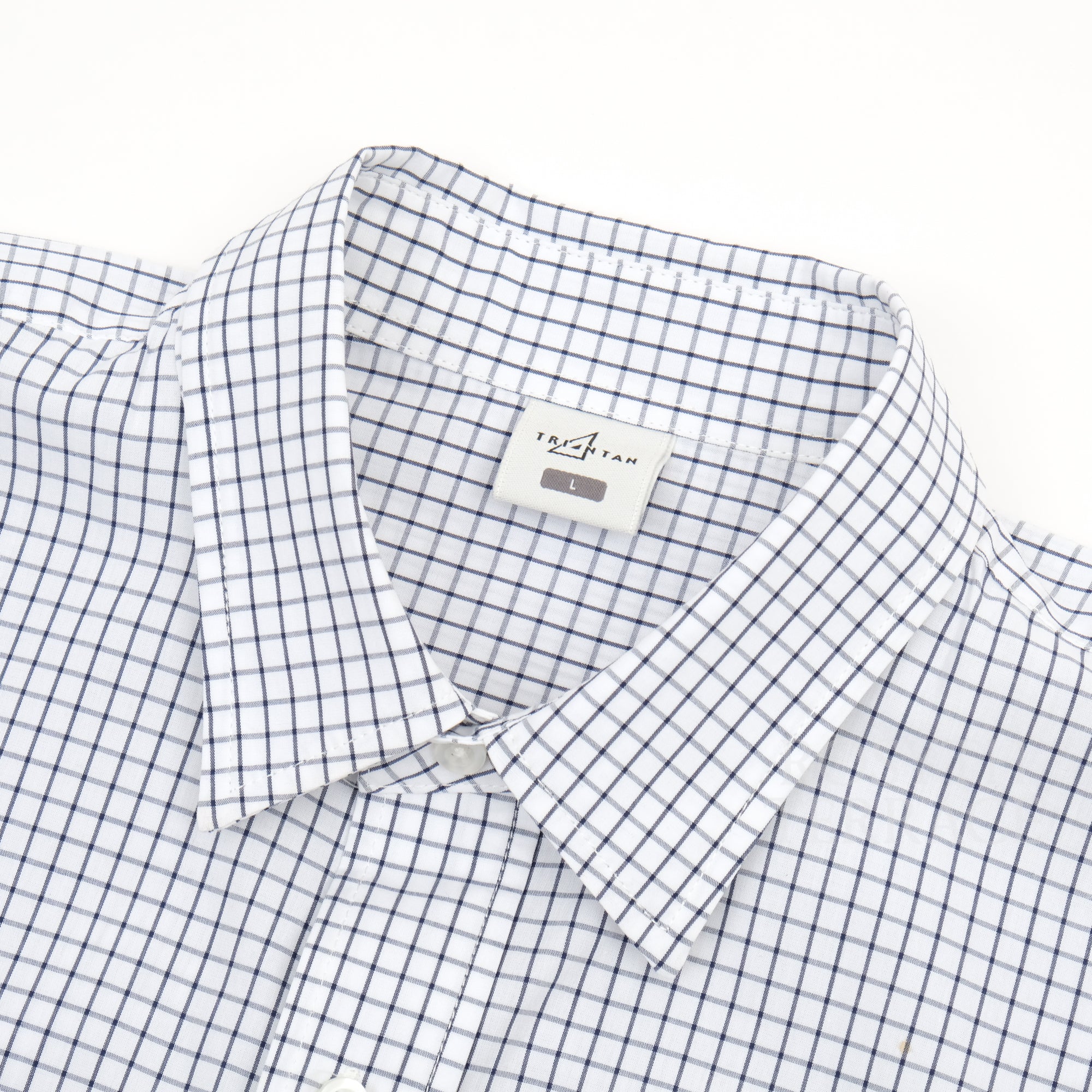 【TRIANTAN / GRAPH CHECK SHIRT / SIZE L】
