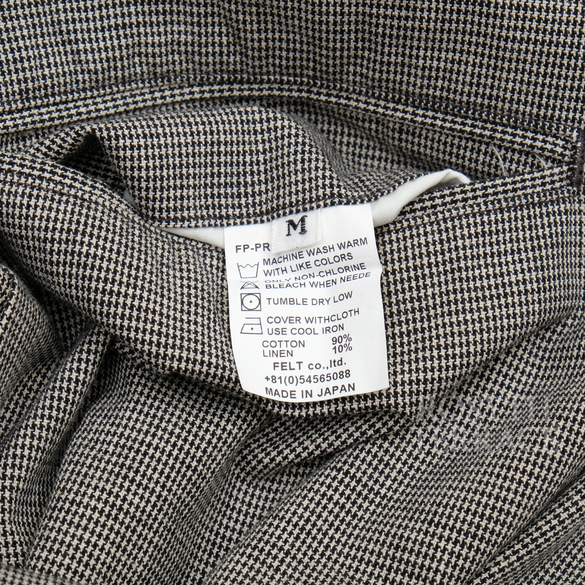 【FUTURE PRIMITIVE / TAILORED JACKET & EASY SHORTS (HOUNDSTOOTH) / SIZE M & L】