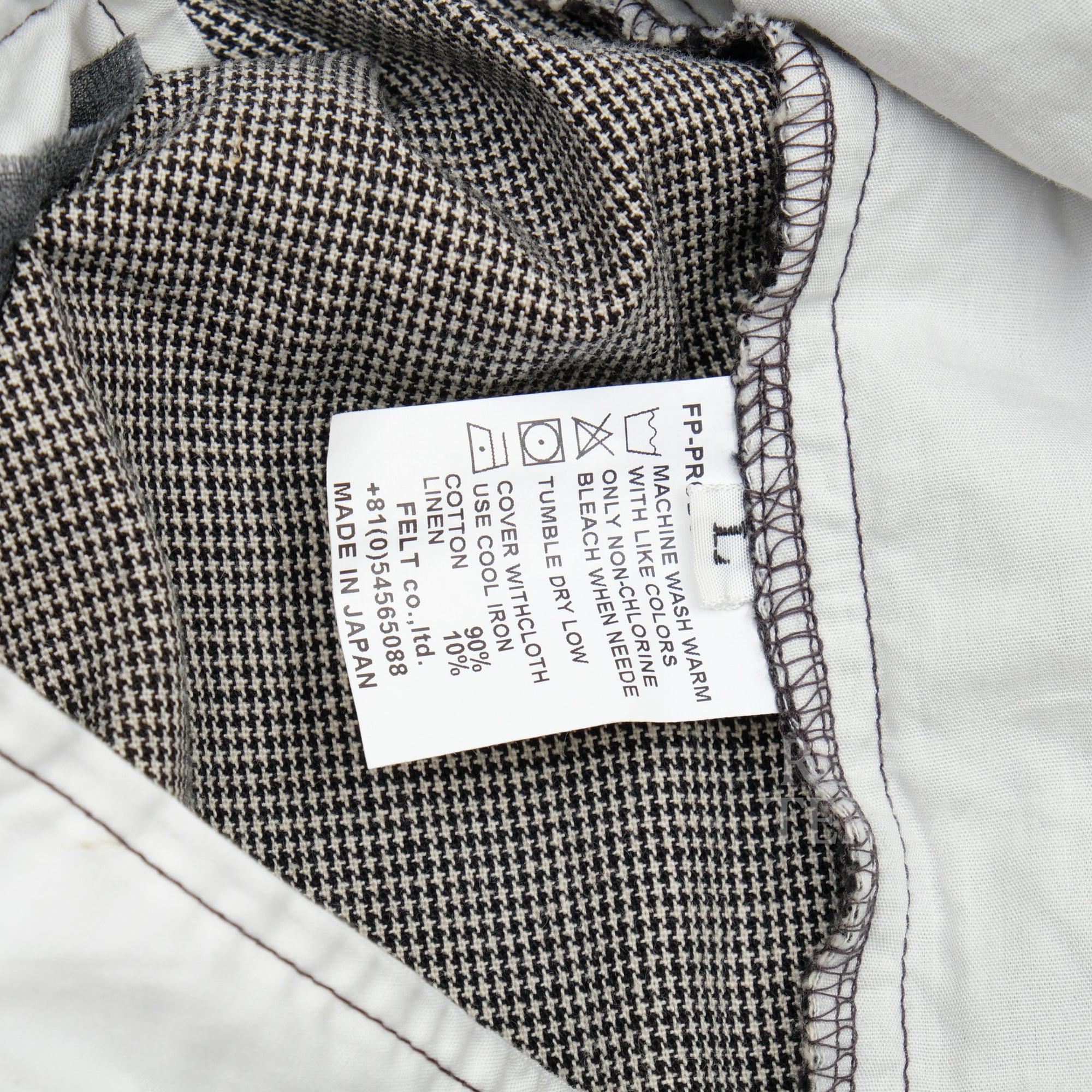 【FUTURE PRIMITIVE / TAILORED JACKET & EASY SHORTS (HOUNDSTOOTH) / SIZE M & L】