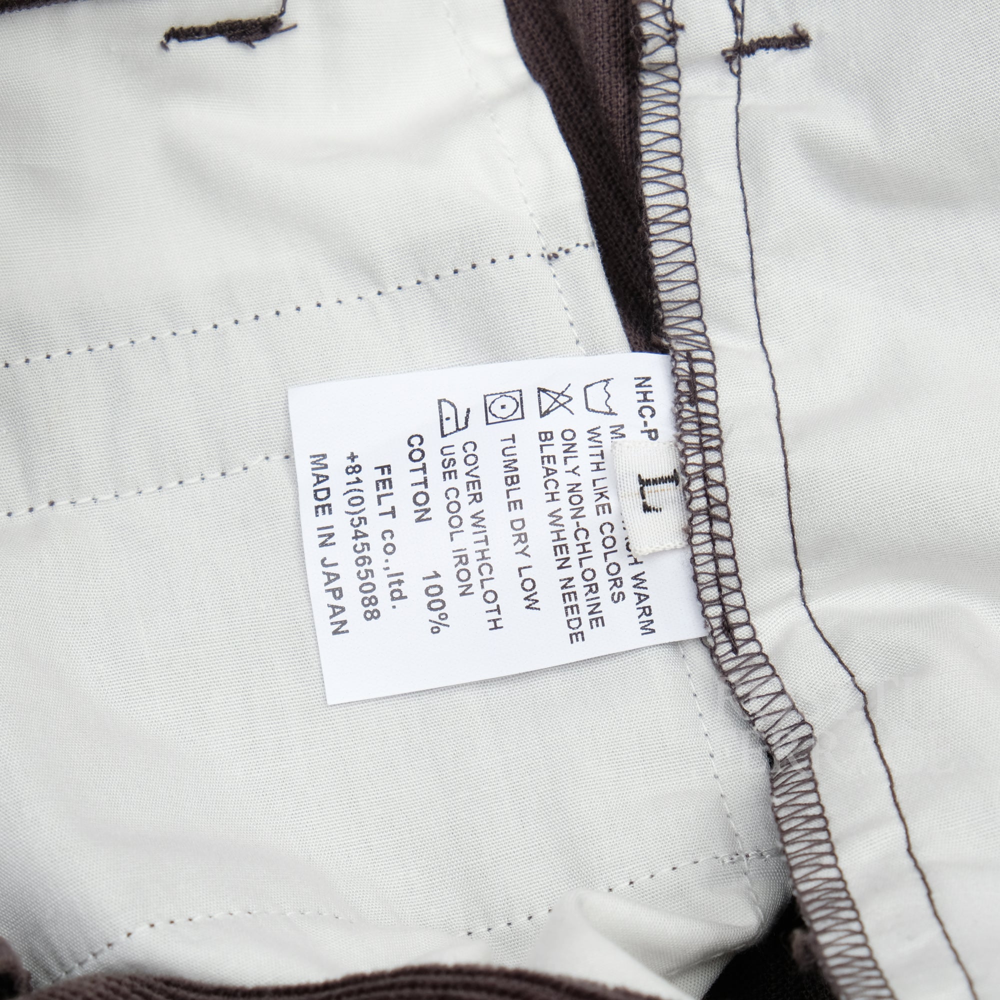 【NATURAL HIKING CLUB / NHC SURVEY PANTS (CORDS) / SIZE L】