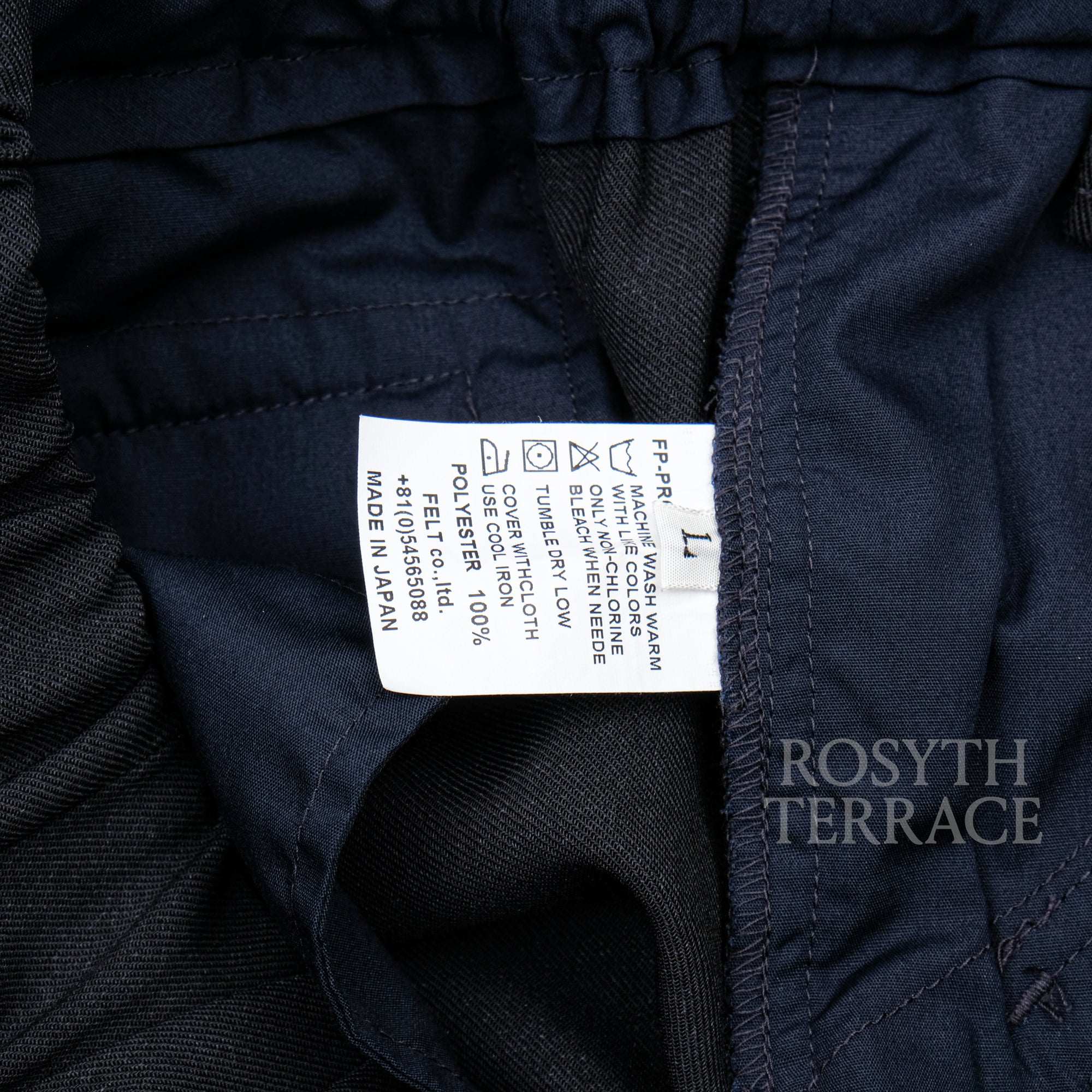 【FUTURE PRIMITIVE / M-65 EASY PANTS (NAVY) / SIZE L】