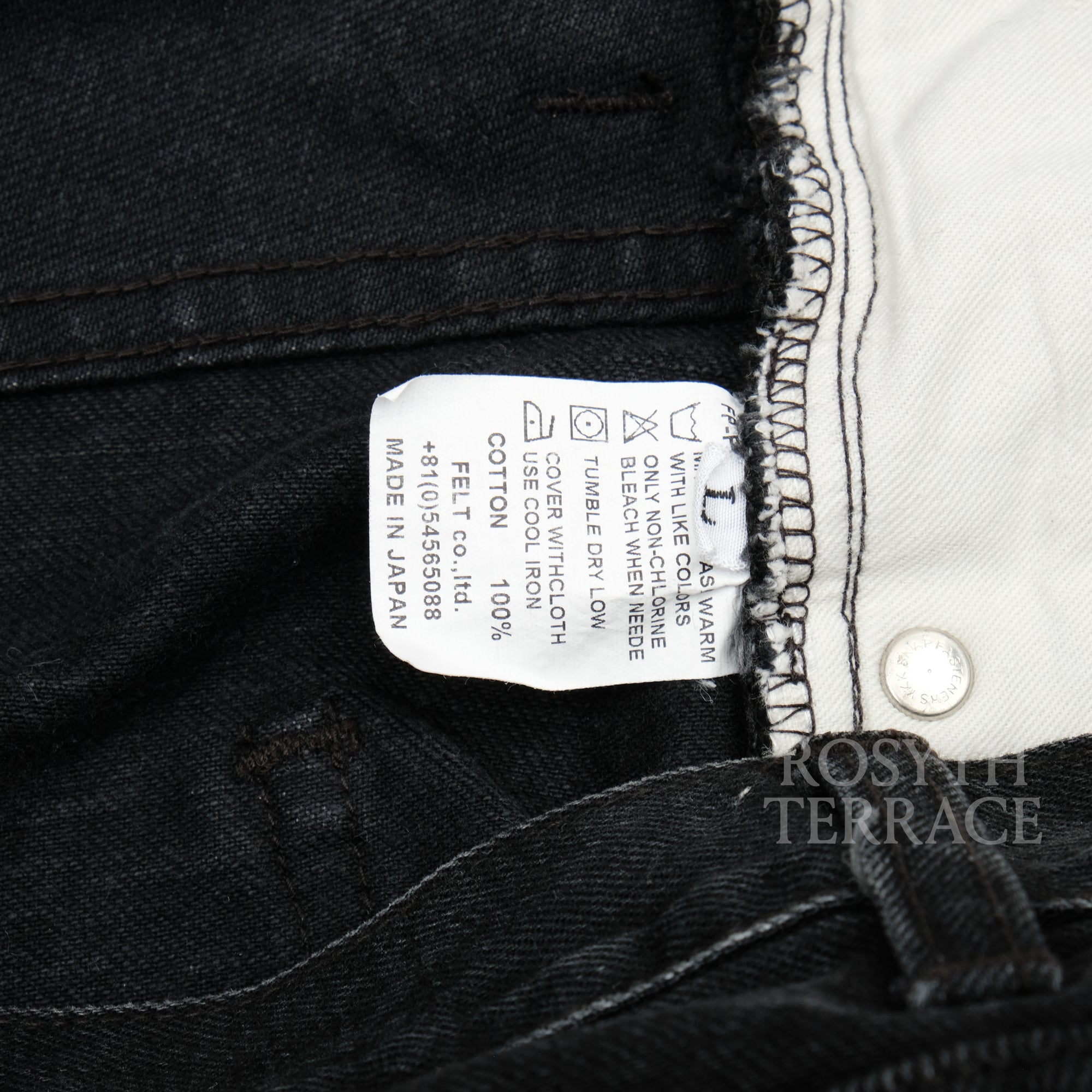 【FUTURE PRIMITIVE / FZ DENIM PANTS (BLACK) / SIZE L】