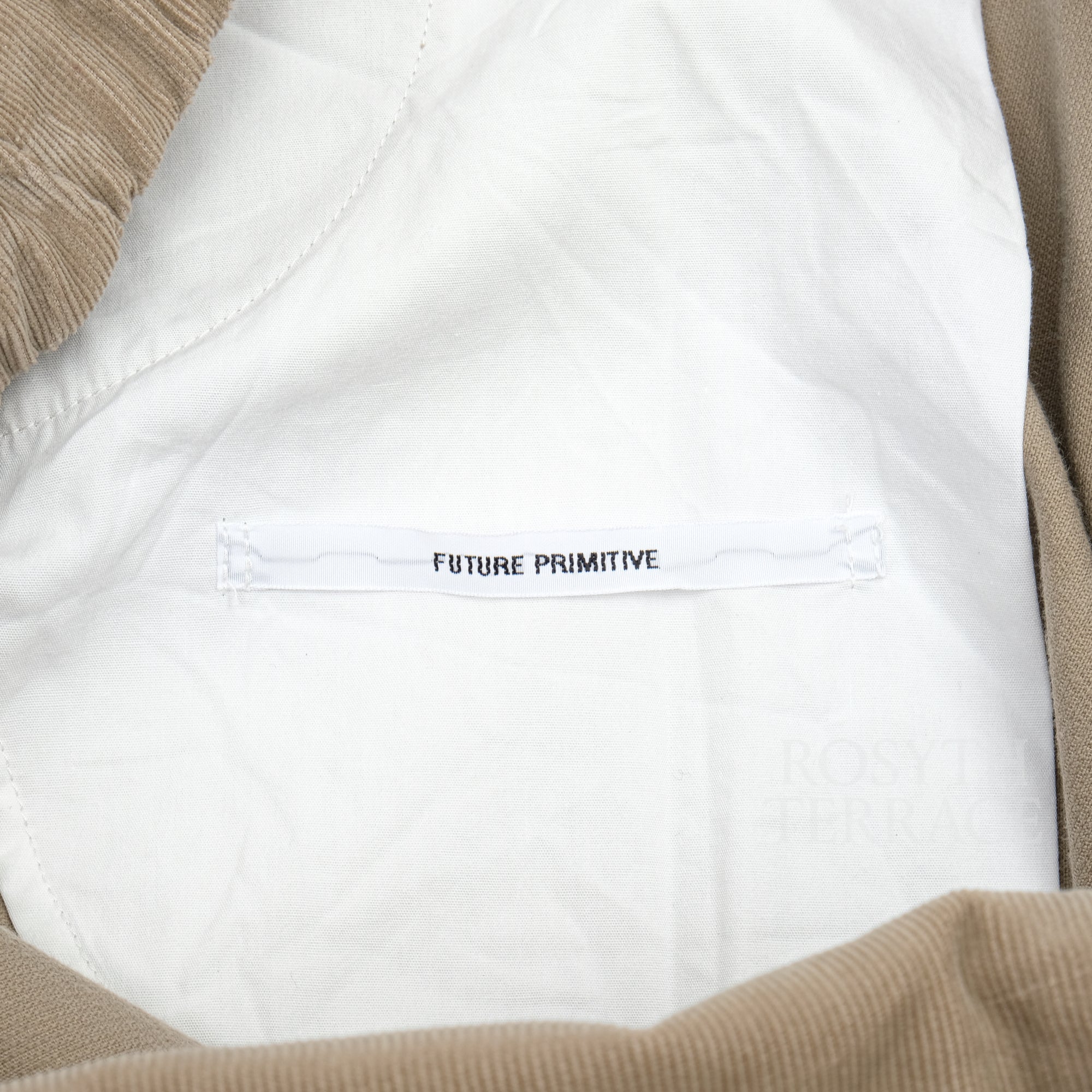 【FUTURE PRIMITIVE / EASY PANTS CORDS (KHAKI) / SIZE M】