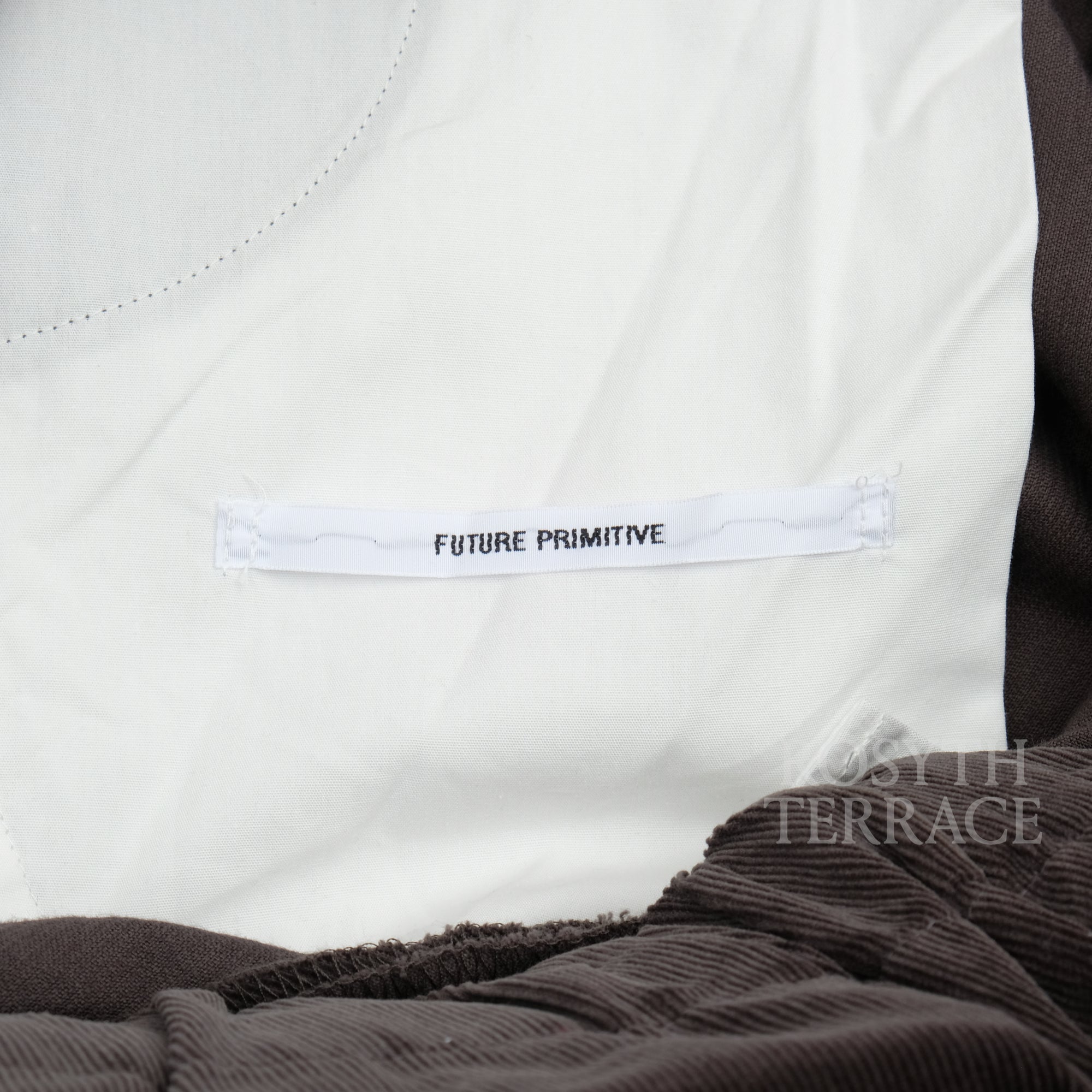 【FUTURE PRIMITIVE / EASY PANTS CORDS (DK BROWN) / SIZE M】