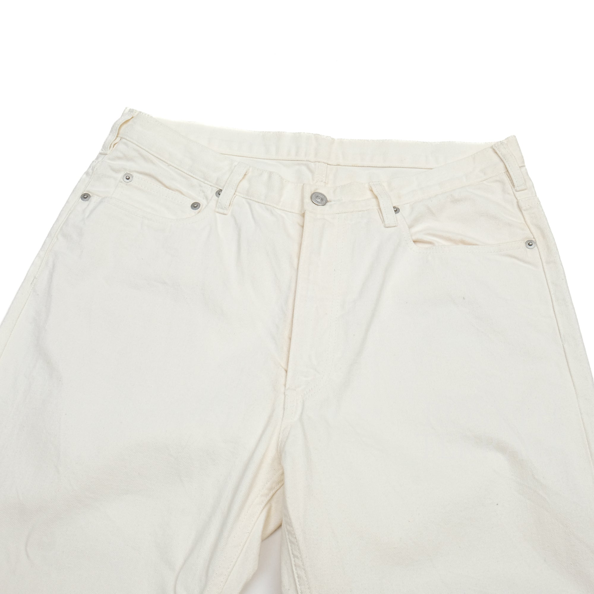 【NATURAL HIKING CLUB / NHC 5-POCKET PANTS (WHITE) / SIZE L】