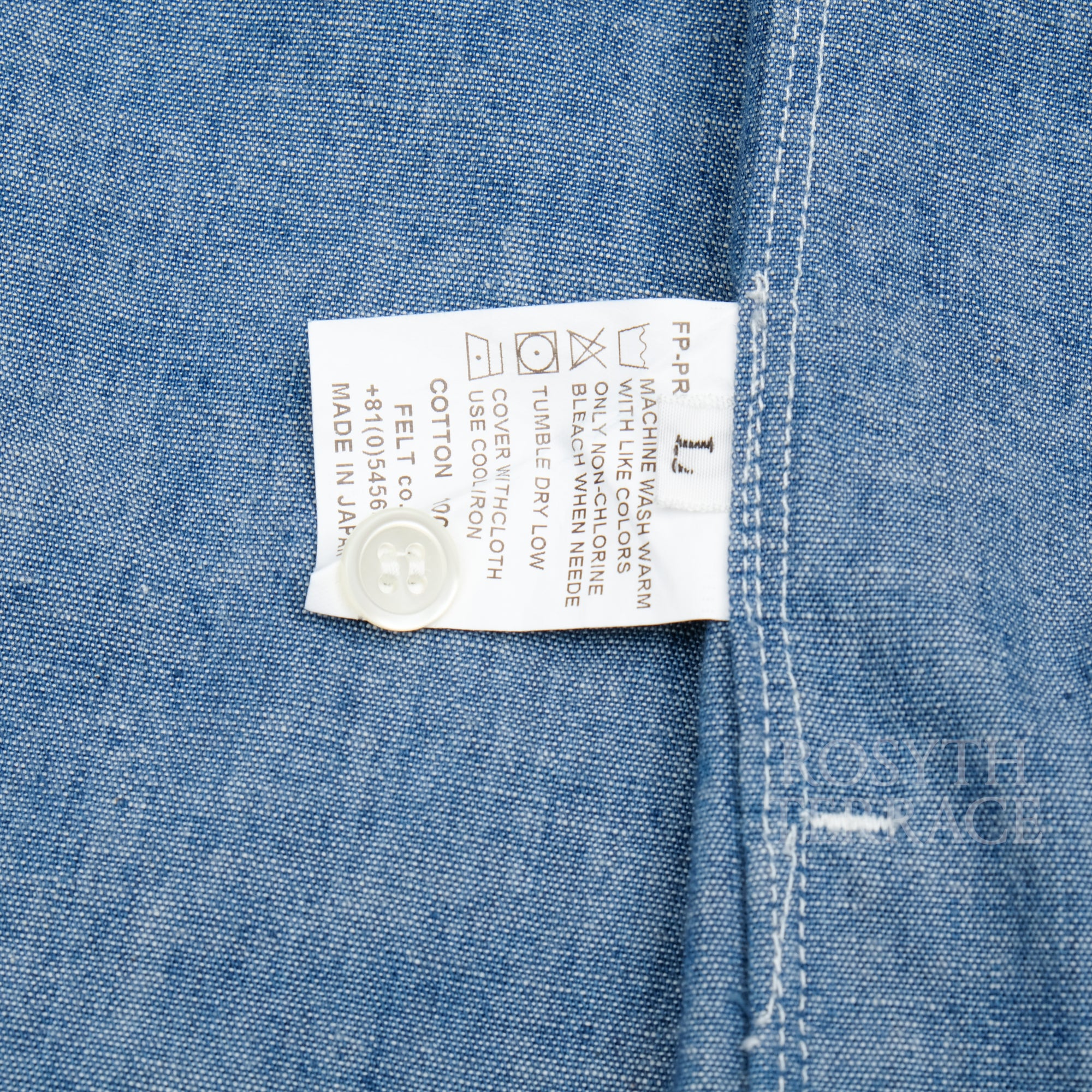 【FUTURE PRIMITIVE / FP SUPPLE SHIRT II (CHAMBRAY) / SIZE L】