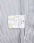 【FUTURE PRIMITIVE / REVERE COLLAR SHIRT (GREY STRIPE) / SIZE L】