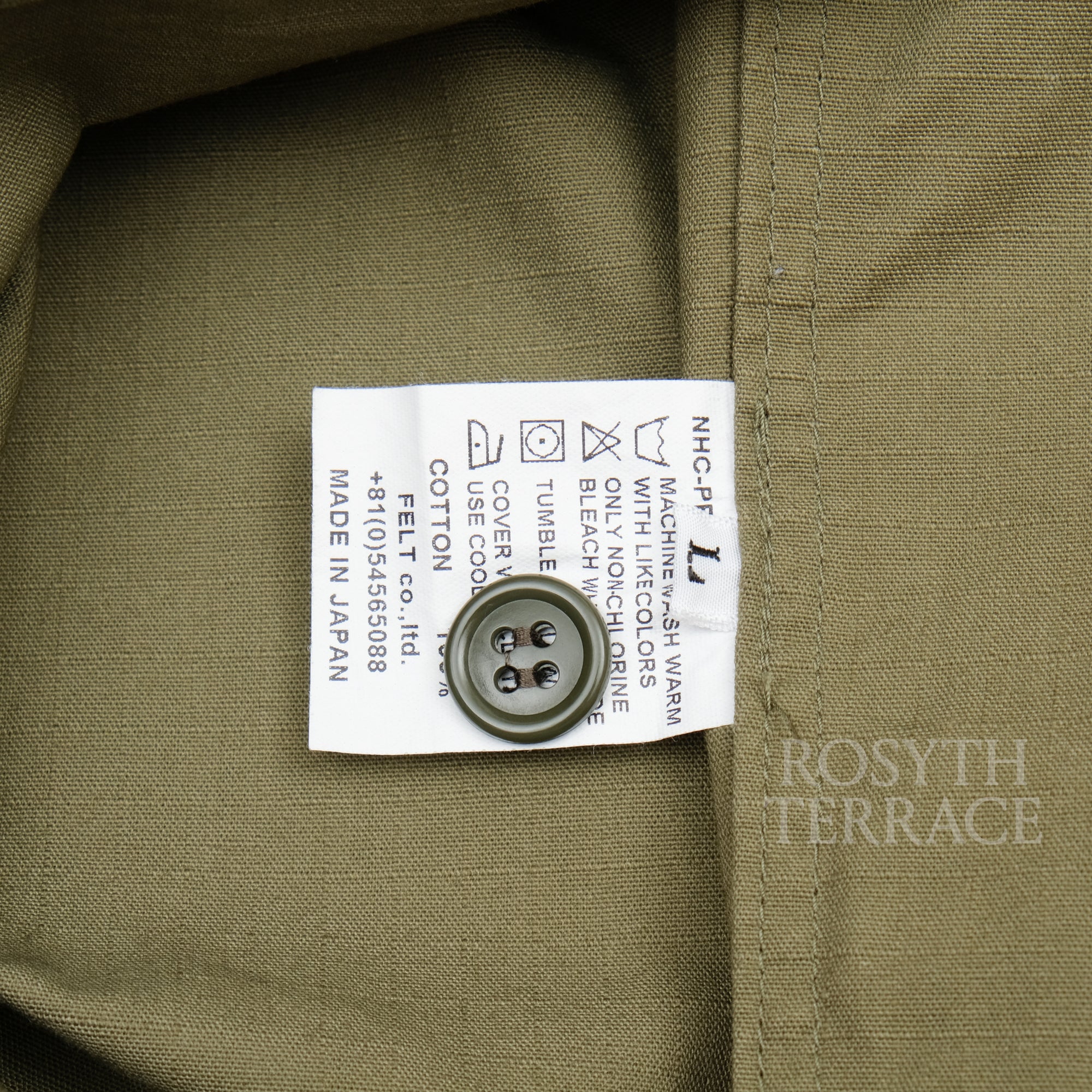 【NATURAL HIKING CLUB / NHC SURVEY SHIRT III (RIP-STOP) / SIZE L】