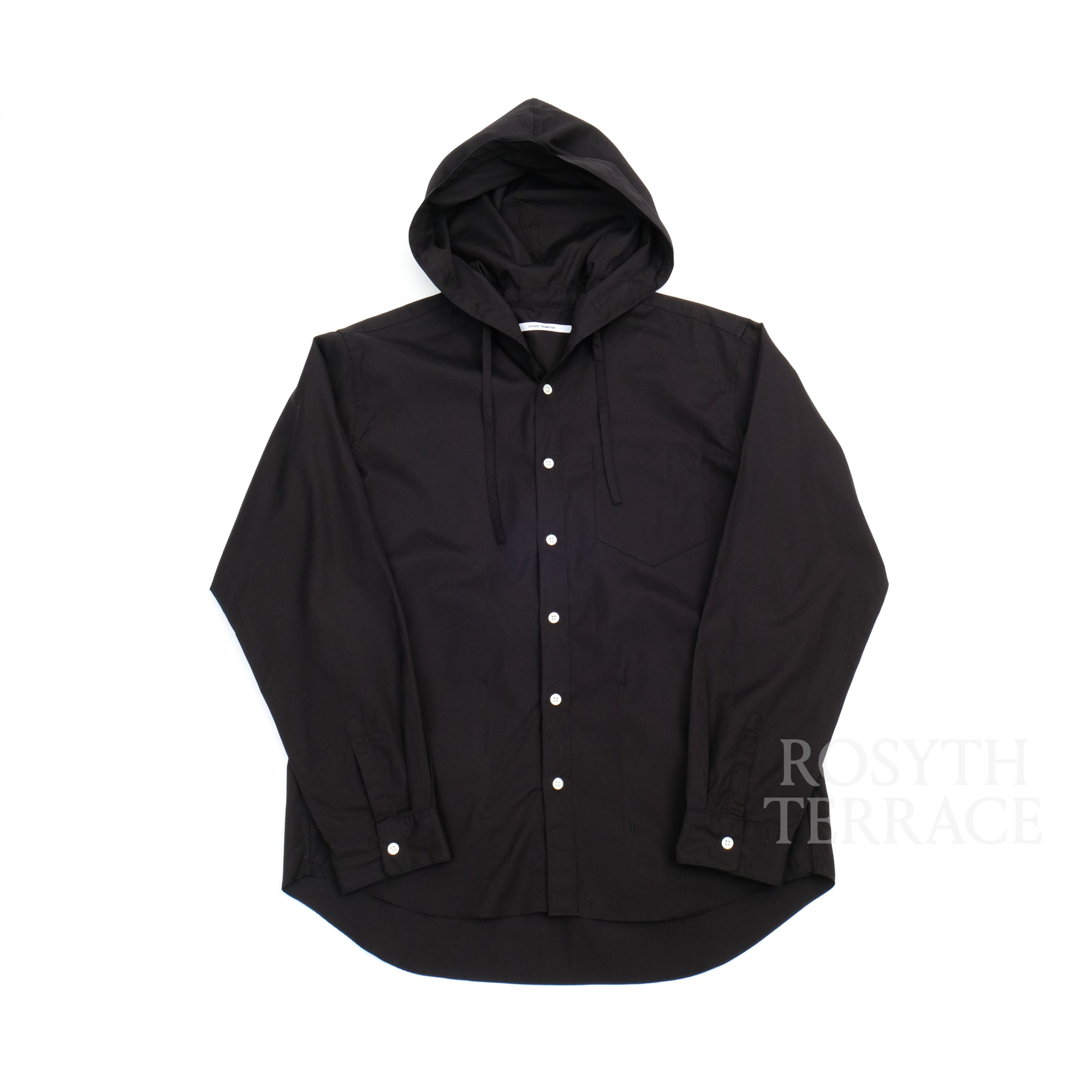 【FUTURE PRIMITIVE / SUBTROPIC HOODED SHIRT (BLACK) / SIZE L】