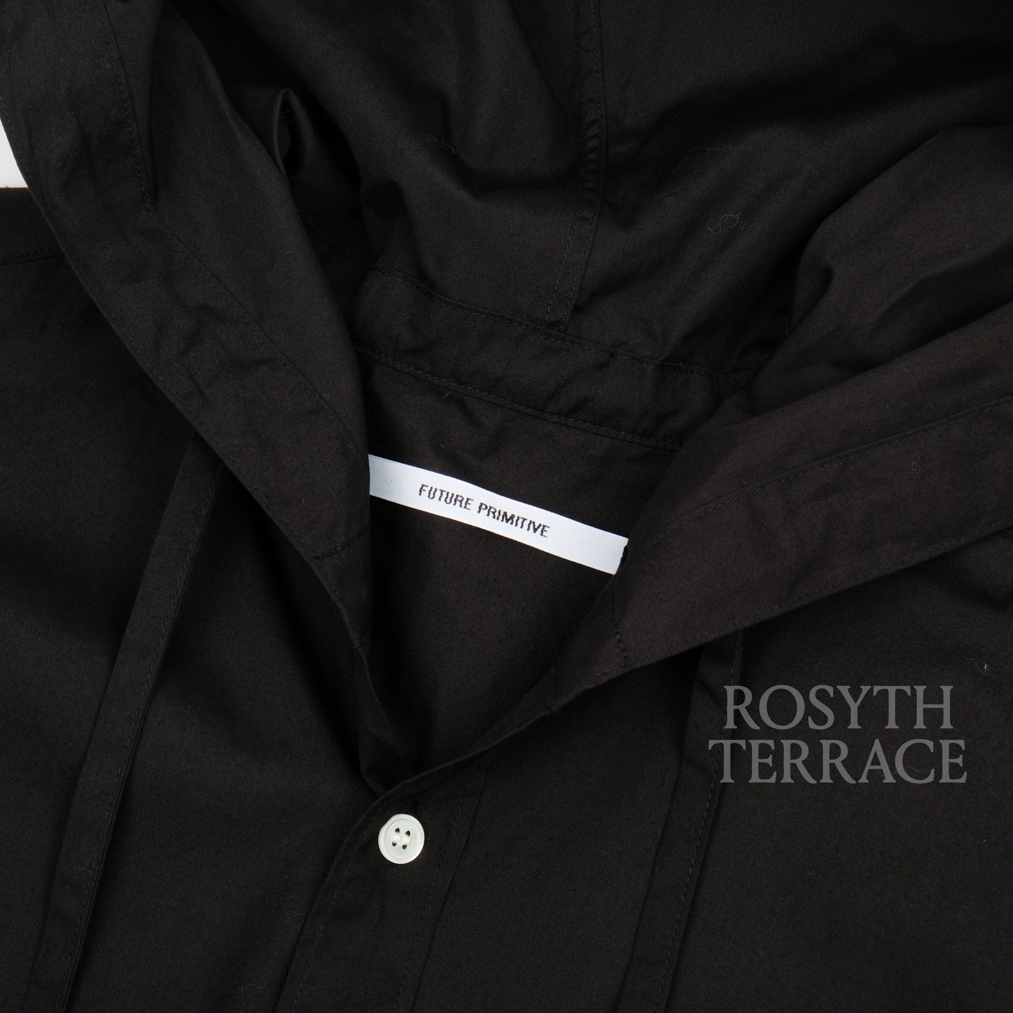 【FUTURE PRIMITIVE / SUBTROPIC HOODED SHIRT (BLACK) / SIZE L】
