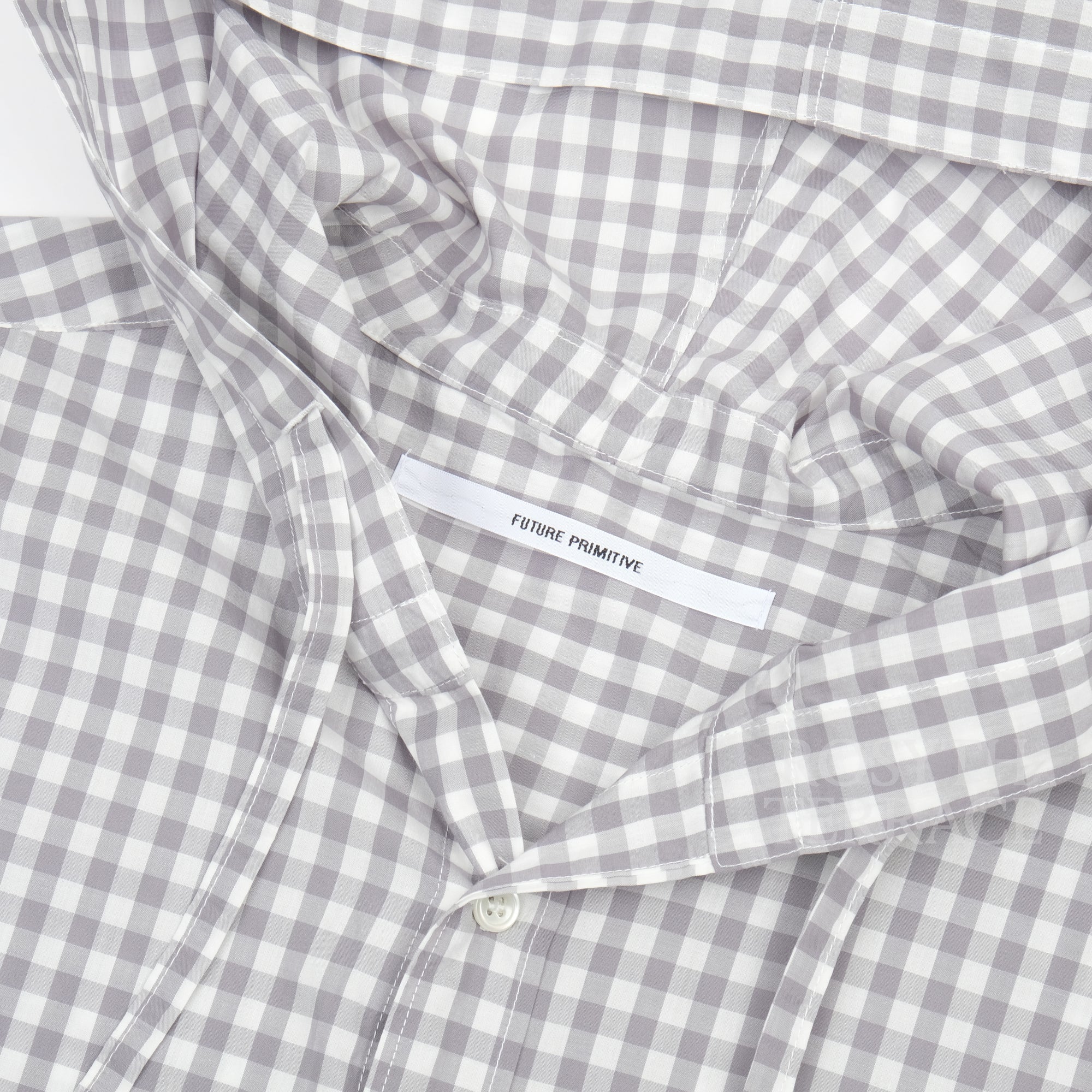 【FUTURE PRIMITIVE / SUBTROPIC HOODED SHIRT (GINGHAM) / SIZE L】