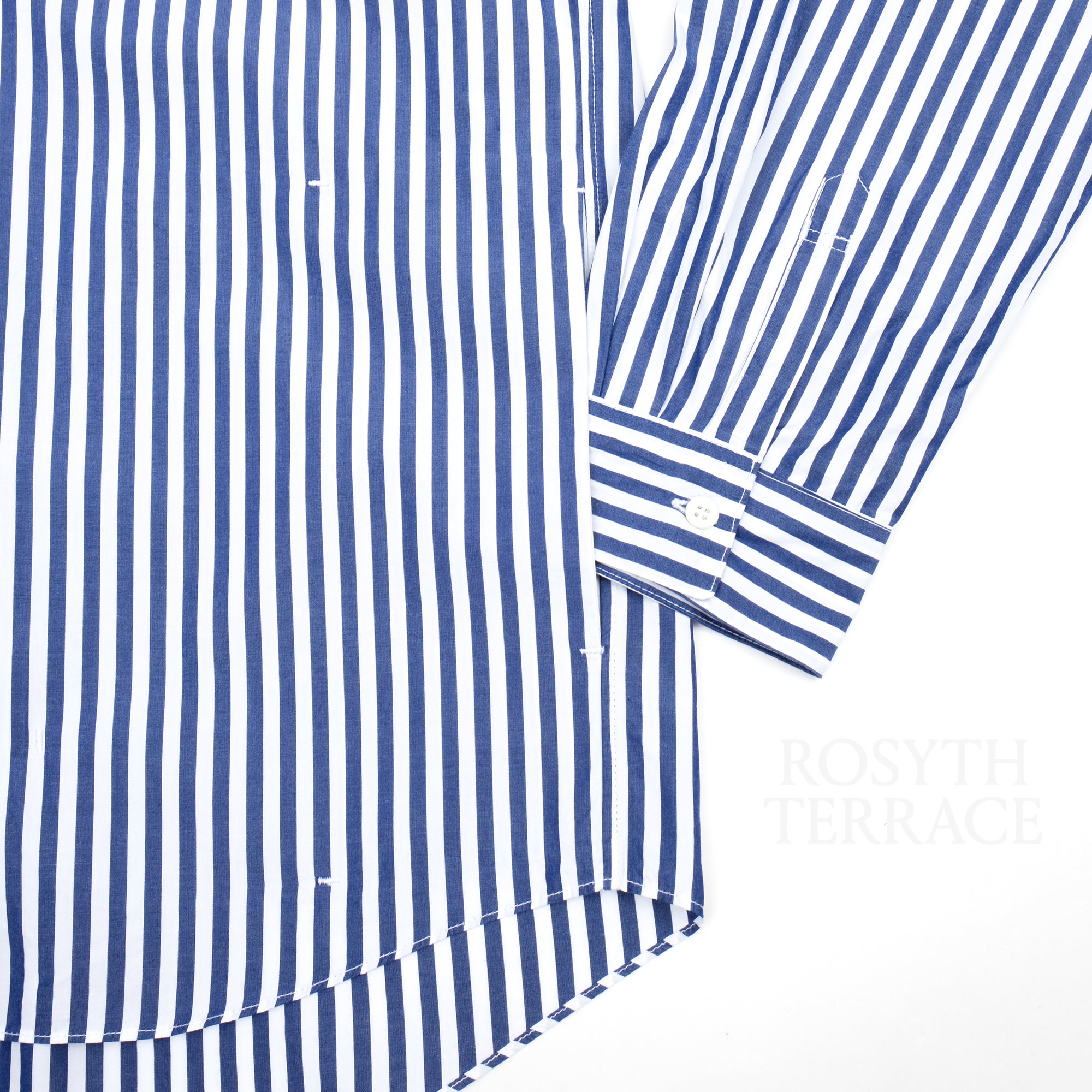 【FUTURE PRIMITIVE / SUBTROPIC HOODED SHIRT (STRIPE) / SIZE L】