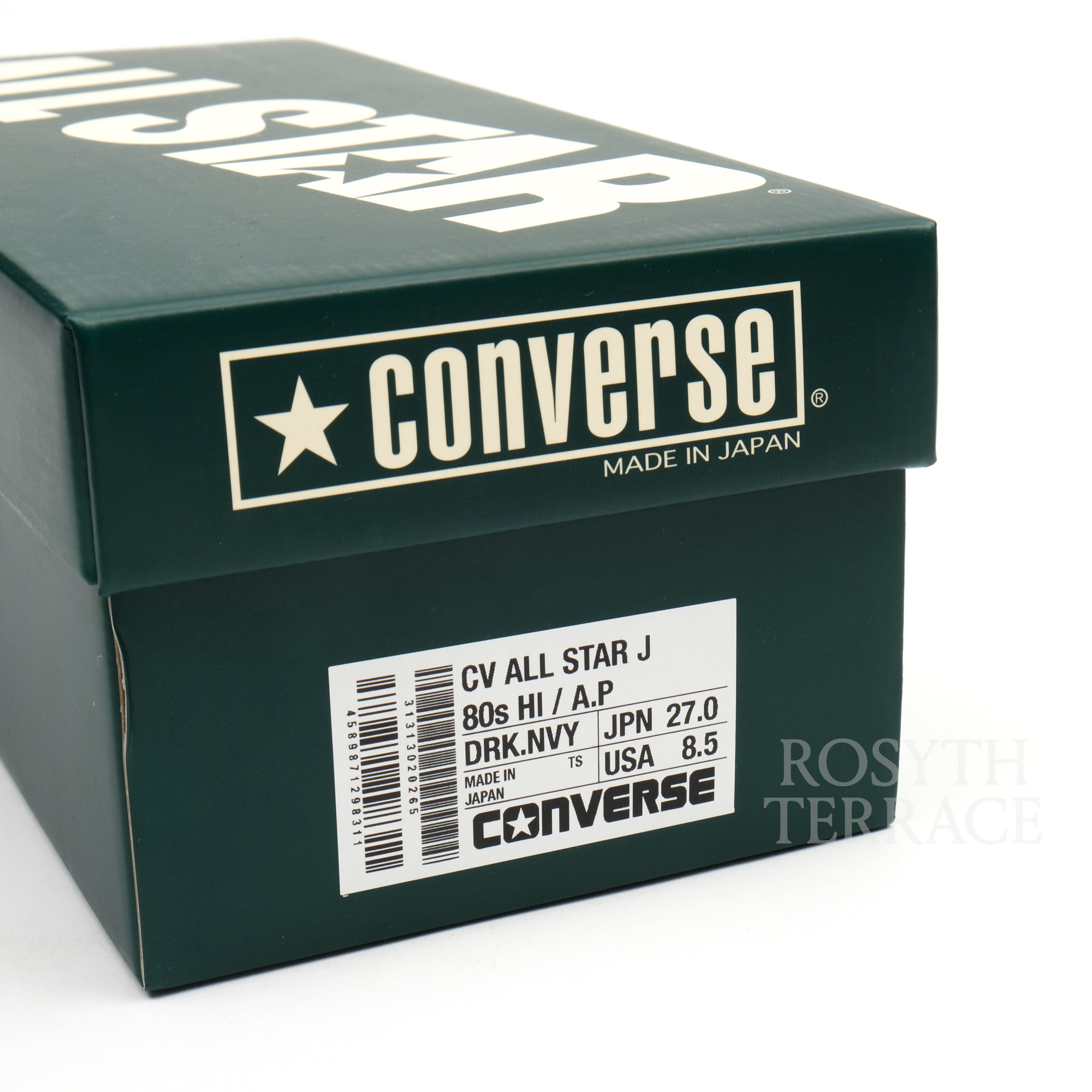 【A.PRESSE x CONVERSE / CV ALL STAR J 80s HI ‘MADE IN JAPAN’ / US8.5】