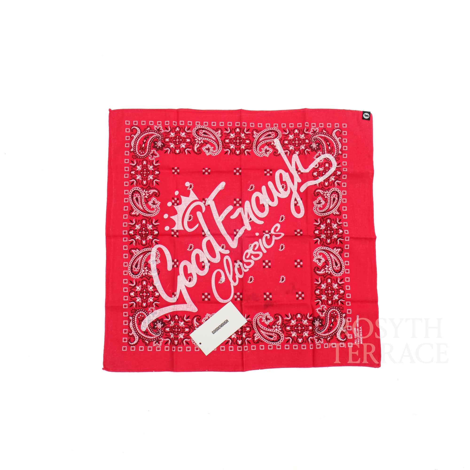 【GOODENOUGH / CLASSICS BANDANA / OS】