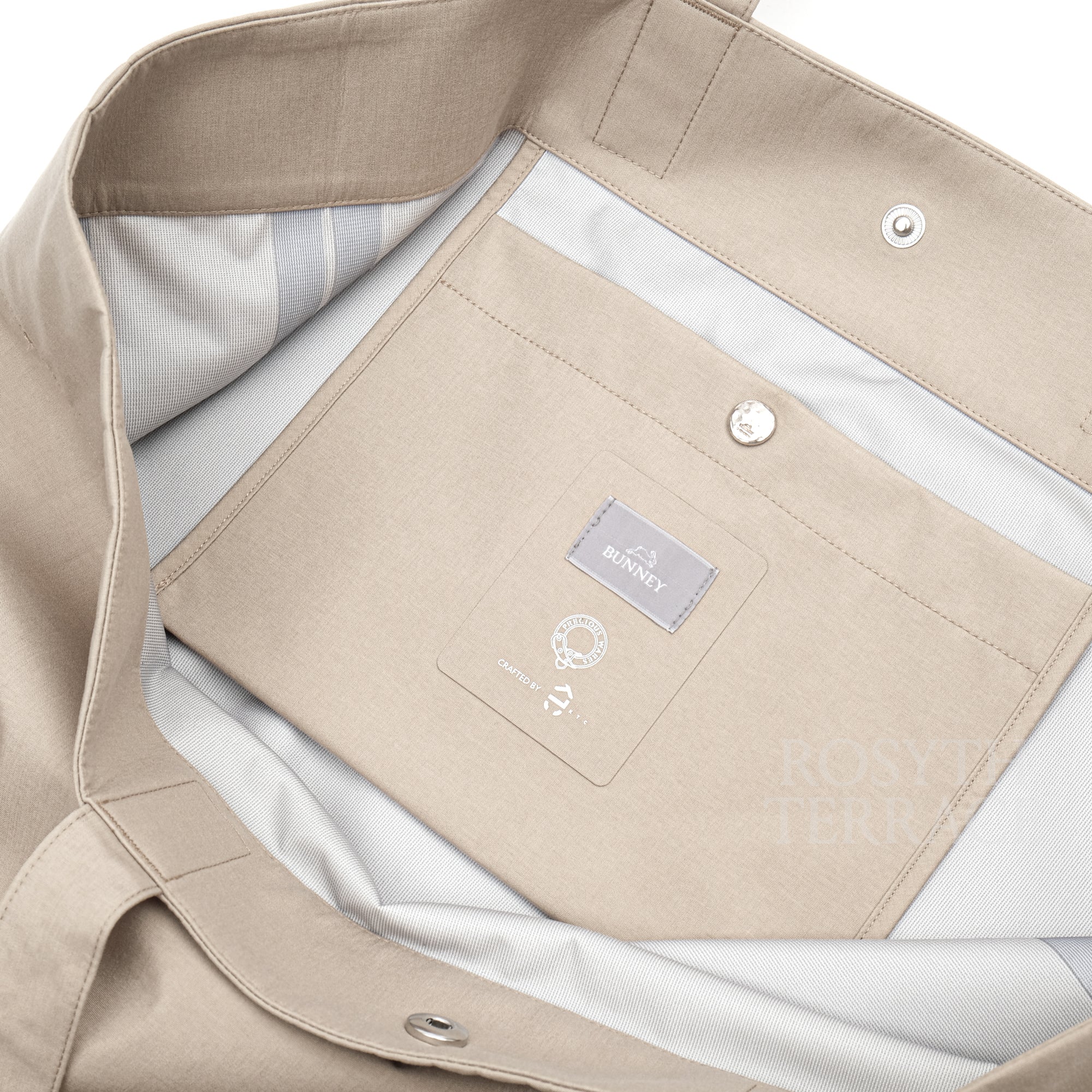 【BUNNEY / WATERPROOF PLAIN TOTE BAG / OS】