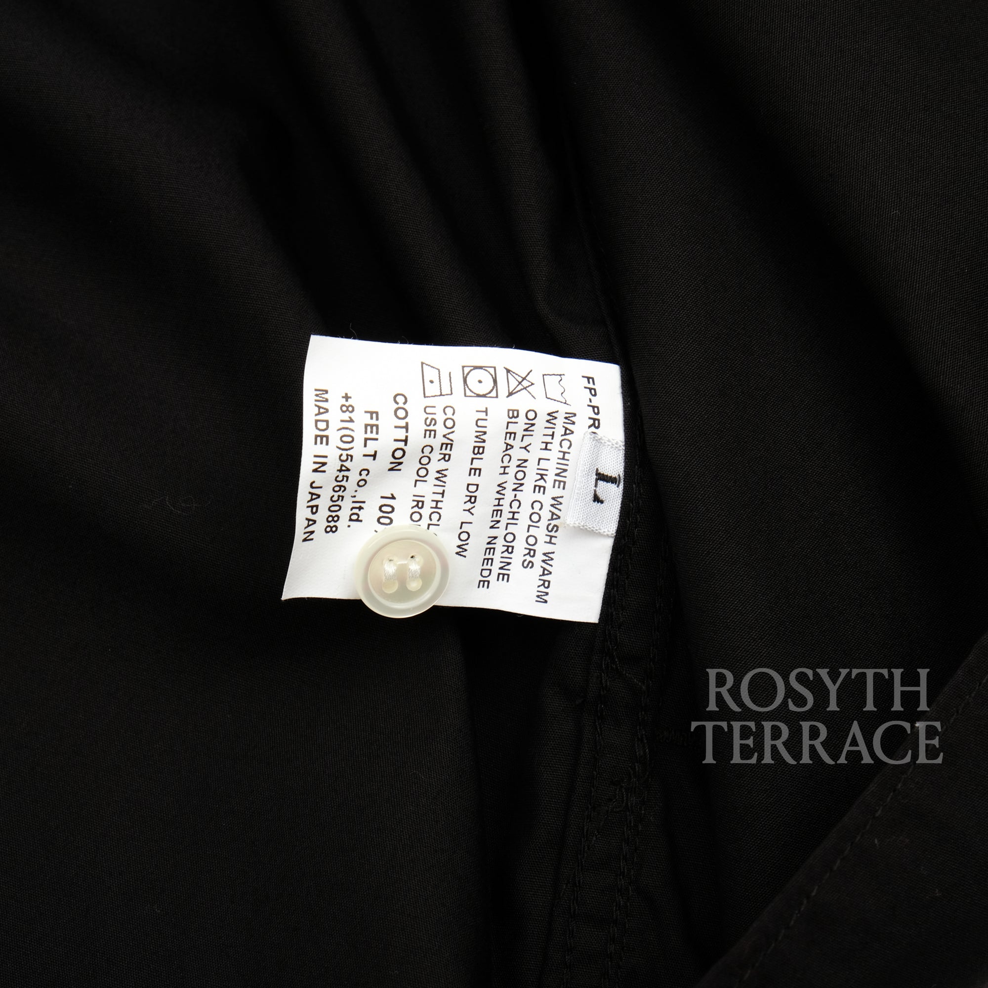 【FUTURE PRIMITIVE / SAUNTER SHIRT (BLACK) / SIZE L】