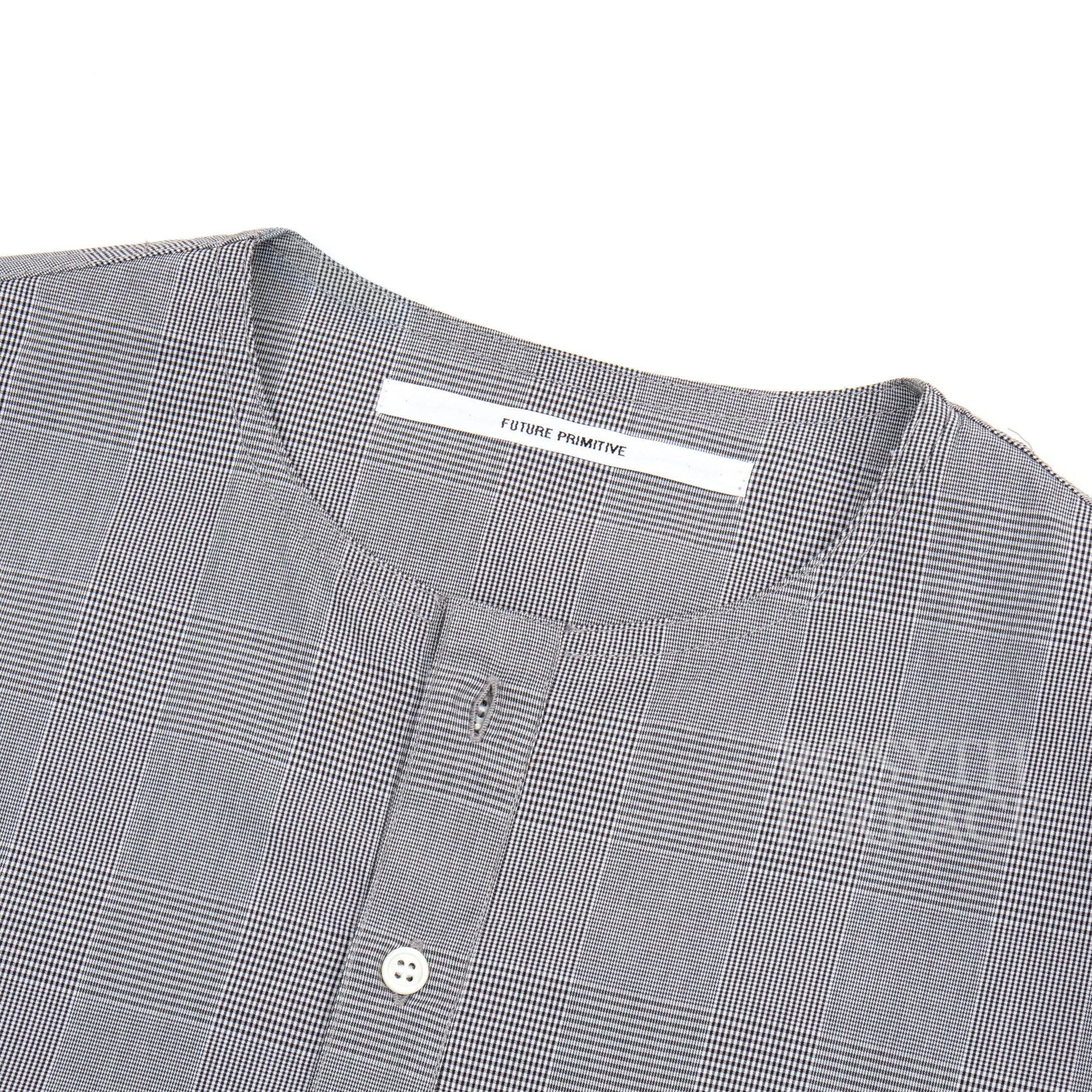 【FUTURE PRIMITIVE / SAUNTER SHIRT (GREY CHECK) / SIZE L】