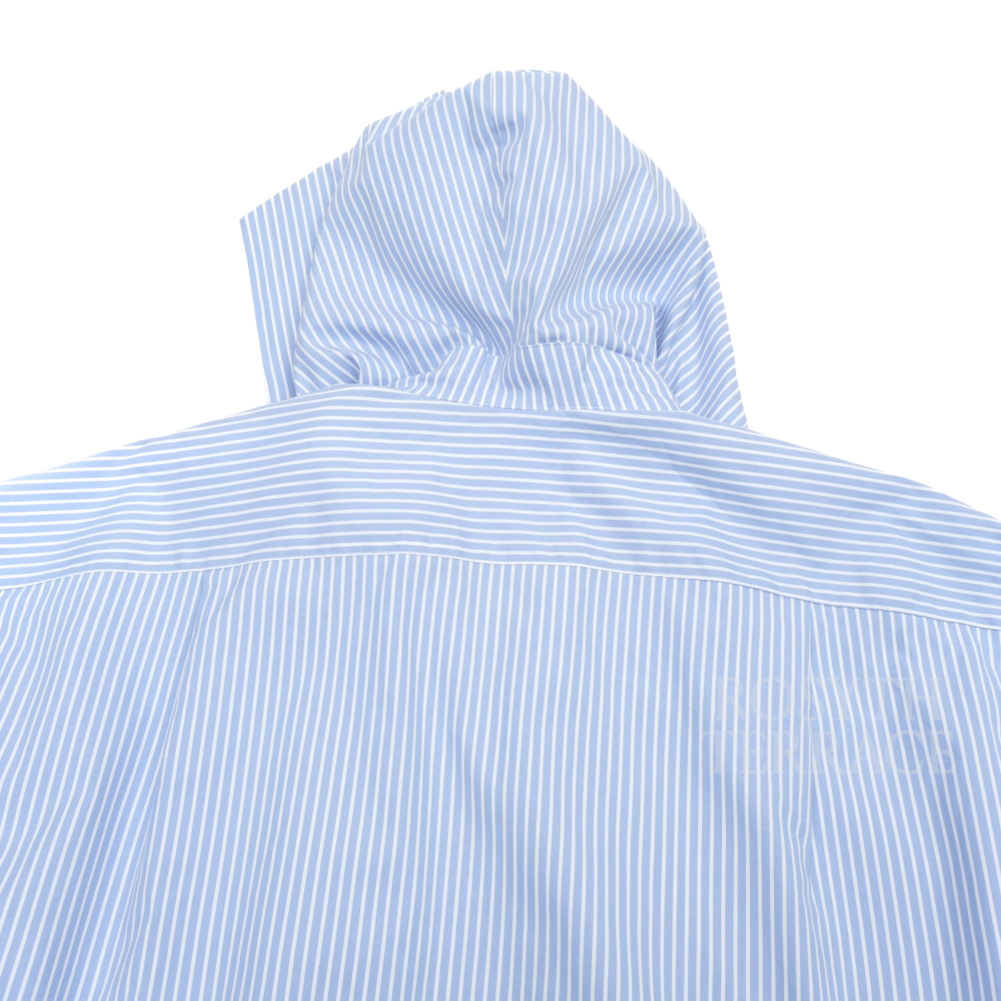 【monkey time / HOODED STRIPE SHIRT / SIZE M】