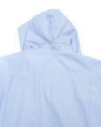 【monkey time / HOODED STRIPE SHIRT / SIZE M】