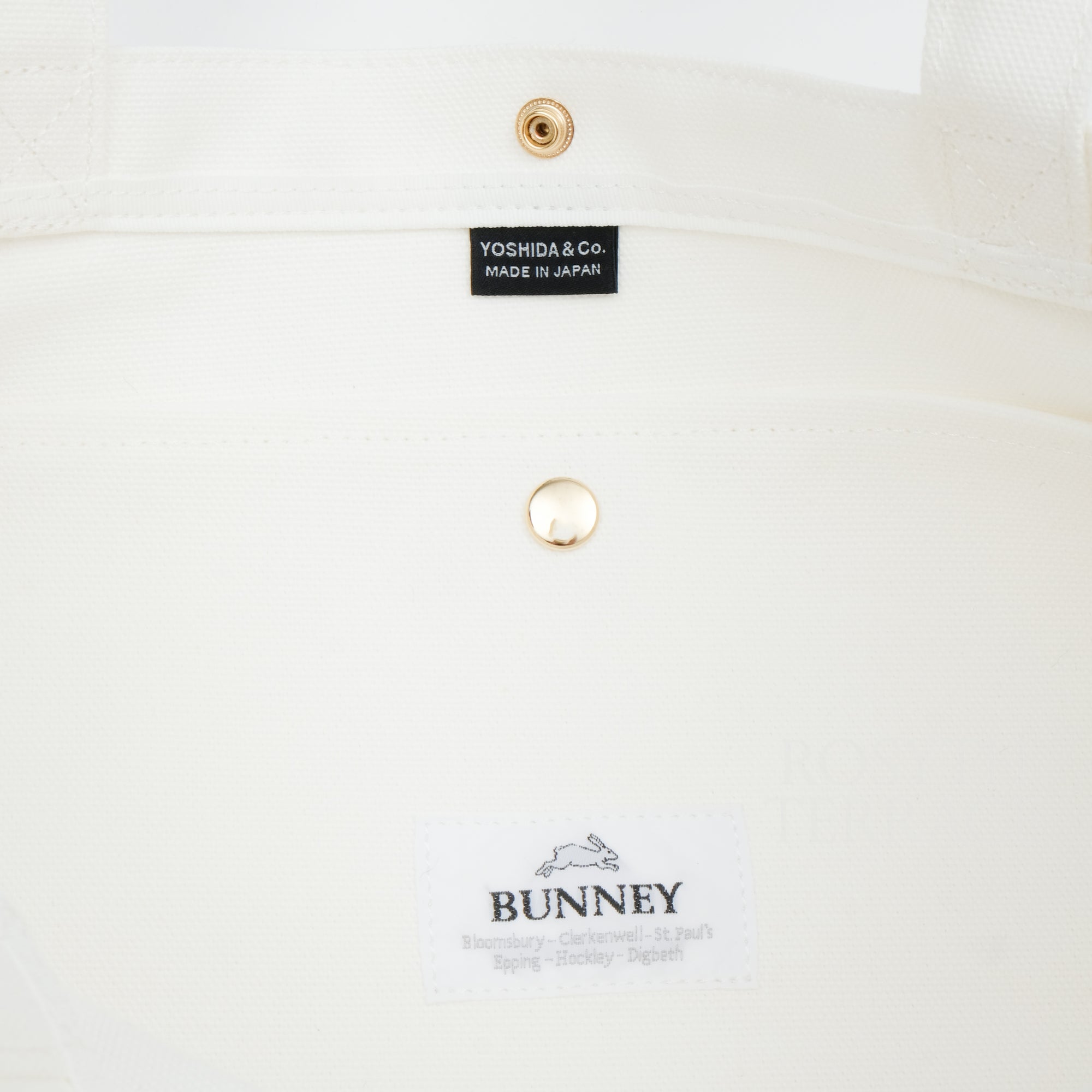 【BUNNEY x PORTER YOSHIDA / 'THE RABBIT' TOTE BAG (WHITE) / OS】