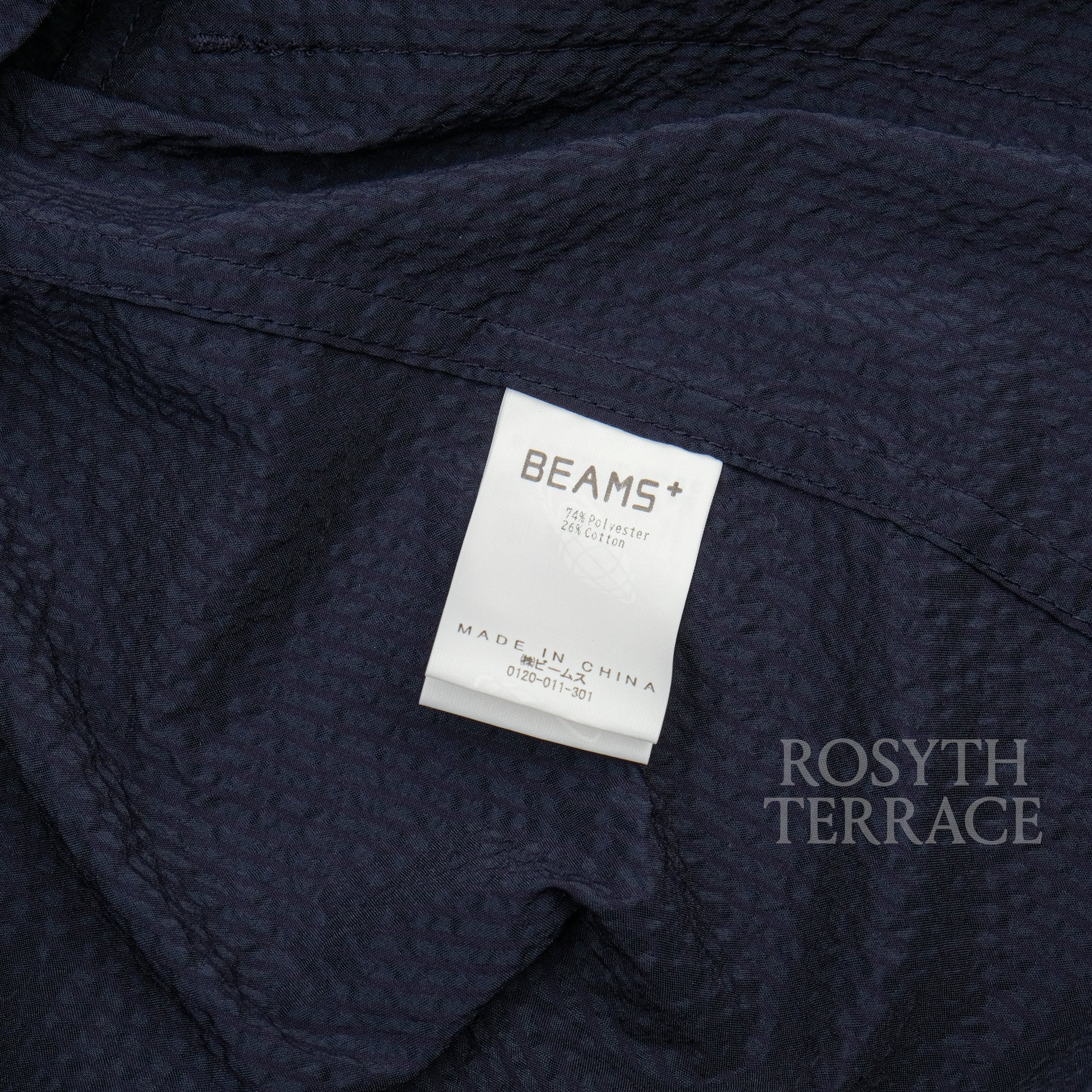 【BEAMS+ / SEERSUCKER 3B COOLMAX® BLAZER / SIZE L】