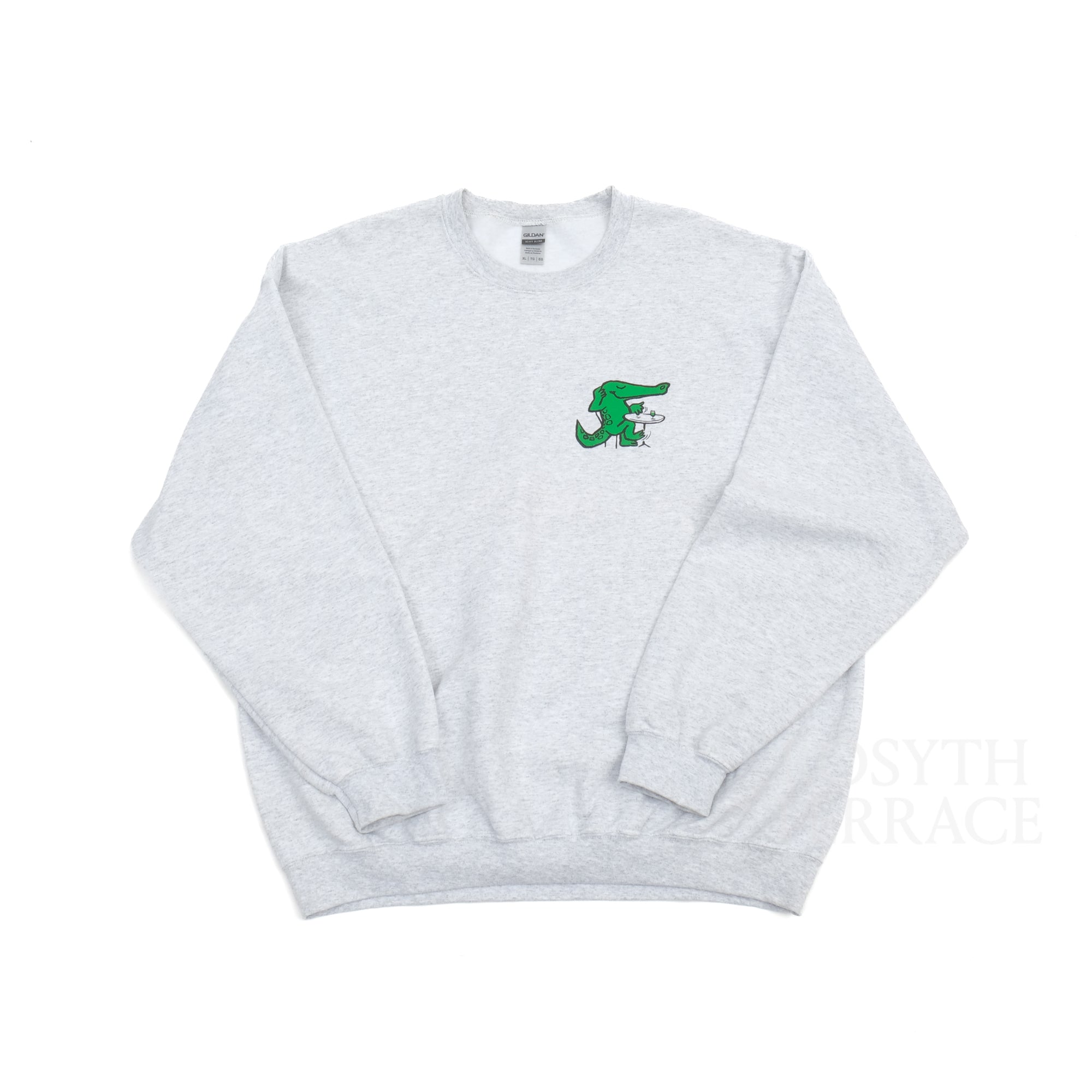 【PAPER & INK COTTON CLUB for 1LDK / ALLIGATOR CREW NECK SWEAT / SIZE XL】