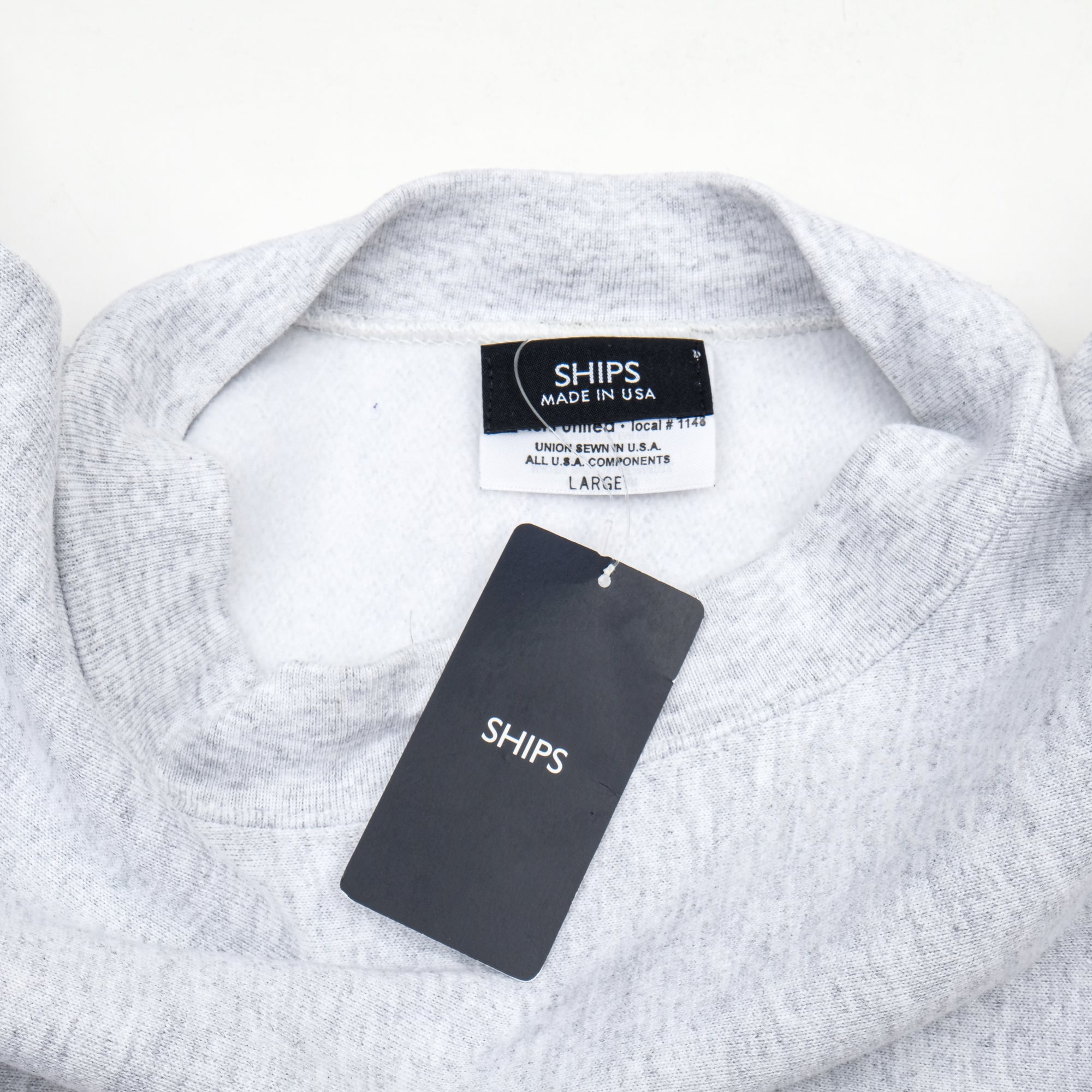 【AOR x HIROSHI NAGAI x SHIPS / QUIET SEASON SWEATSHIRT / SIZE L】